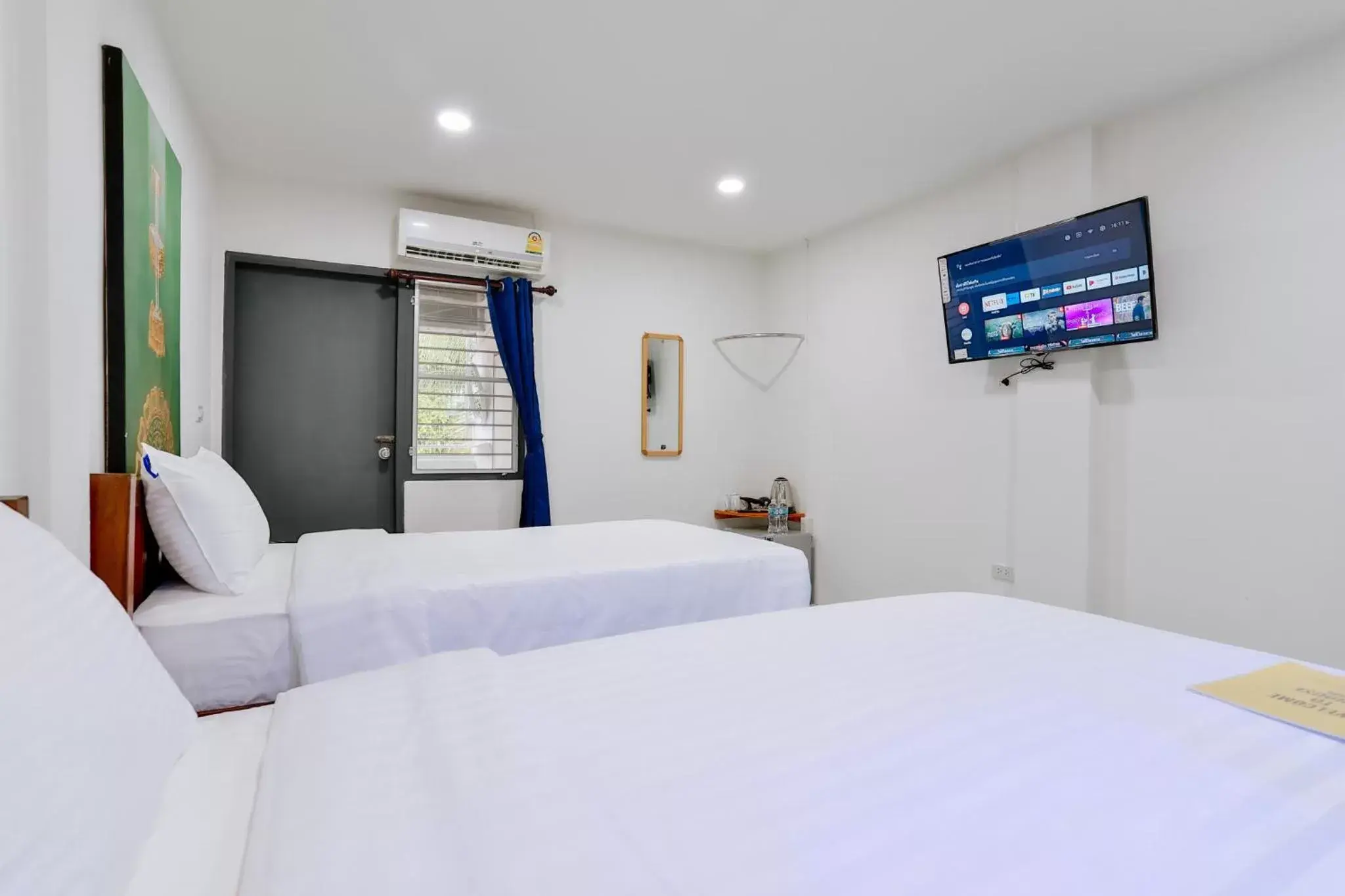 Bed in GP House Krabi Aonang Beach Bed in GP House Krabi Aonang Beach