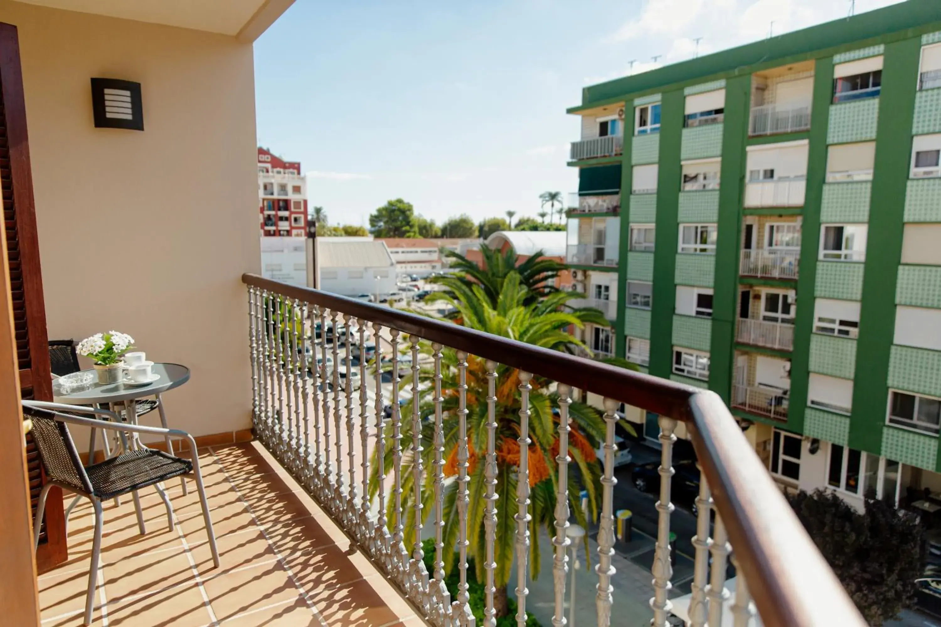 View (from property/room), Balcony/Terrace in Hotel MR Costa Blanca