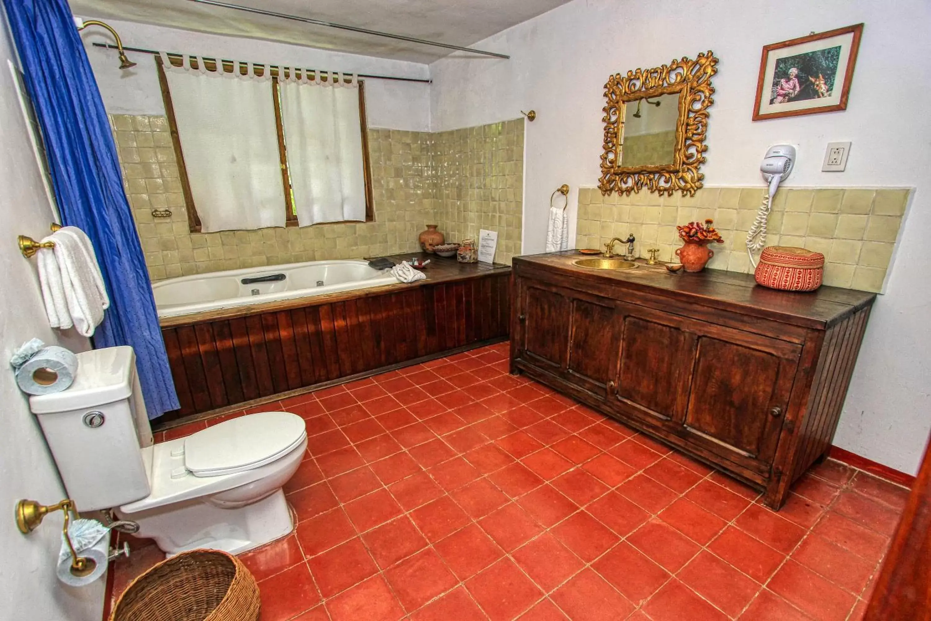 Bathroom in Hotel Na Bolom