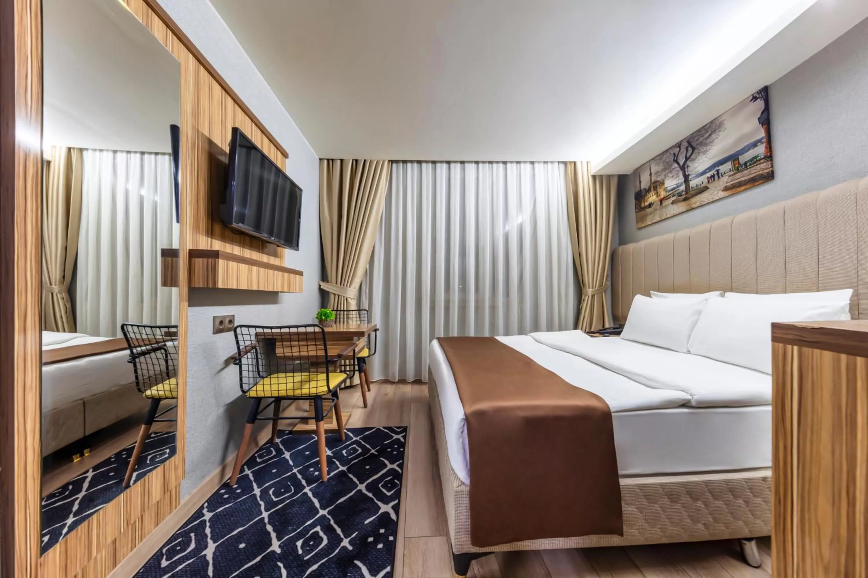 TV and multimedia, Bed in Dem İstanbul Airport Hotel