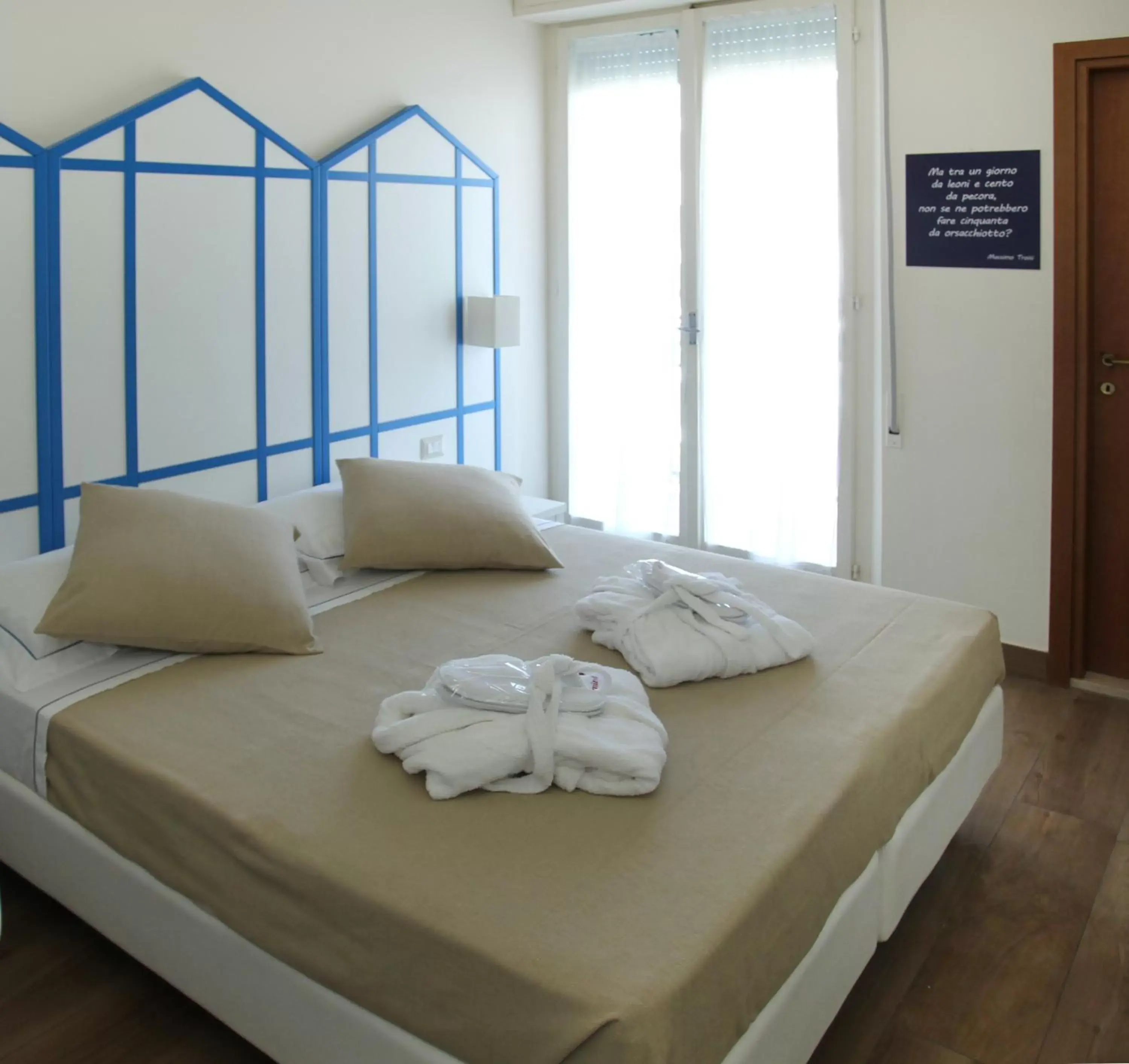 Bed in Mini Hotel