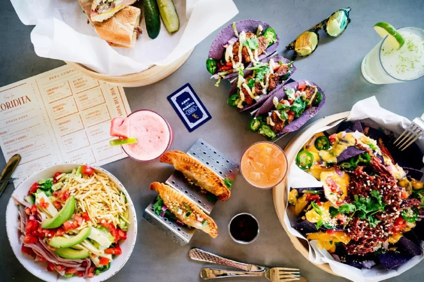 Food close-up in Havana Cabana at Key West Food close-up in Havana Cabana at Key West