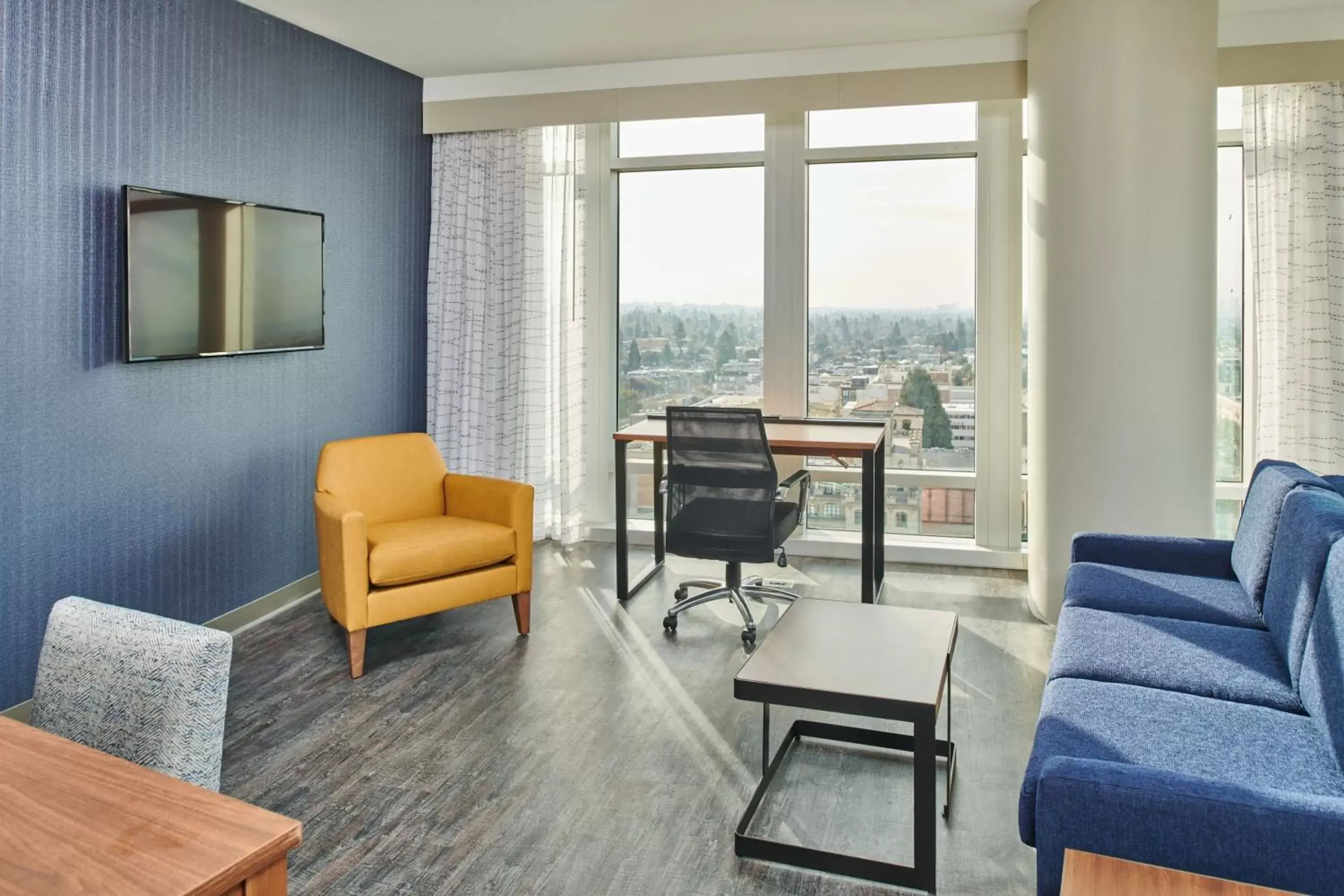 Bedroom, Seating Area in Residence Inn By Marriott Berkeley