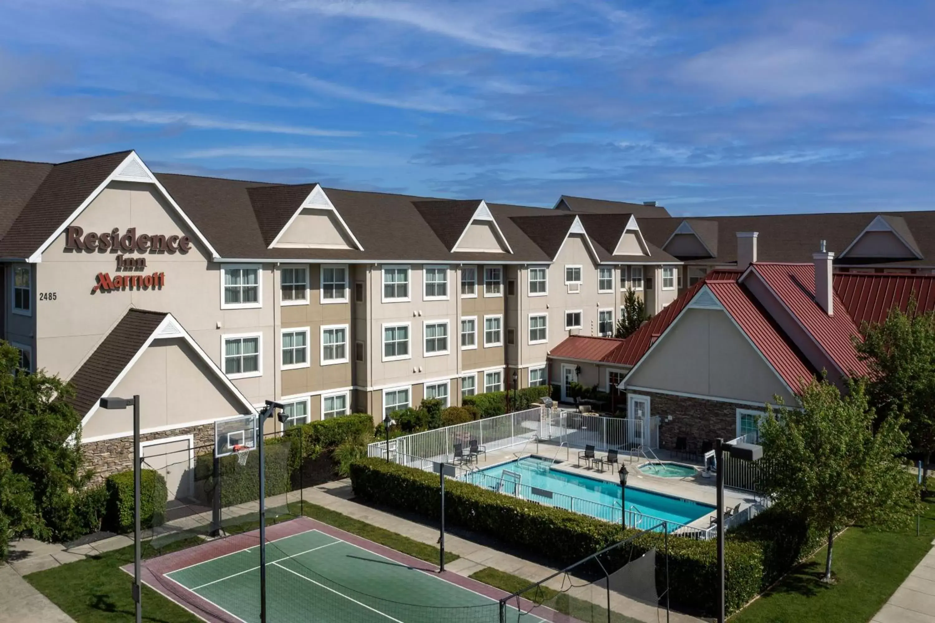 Property building, Pool View in Residence Inn Chico