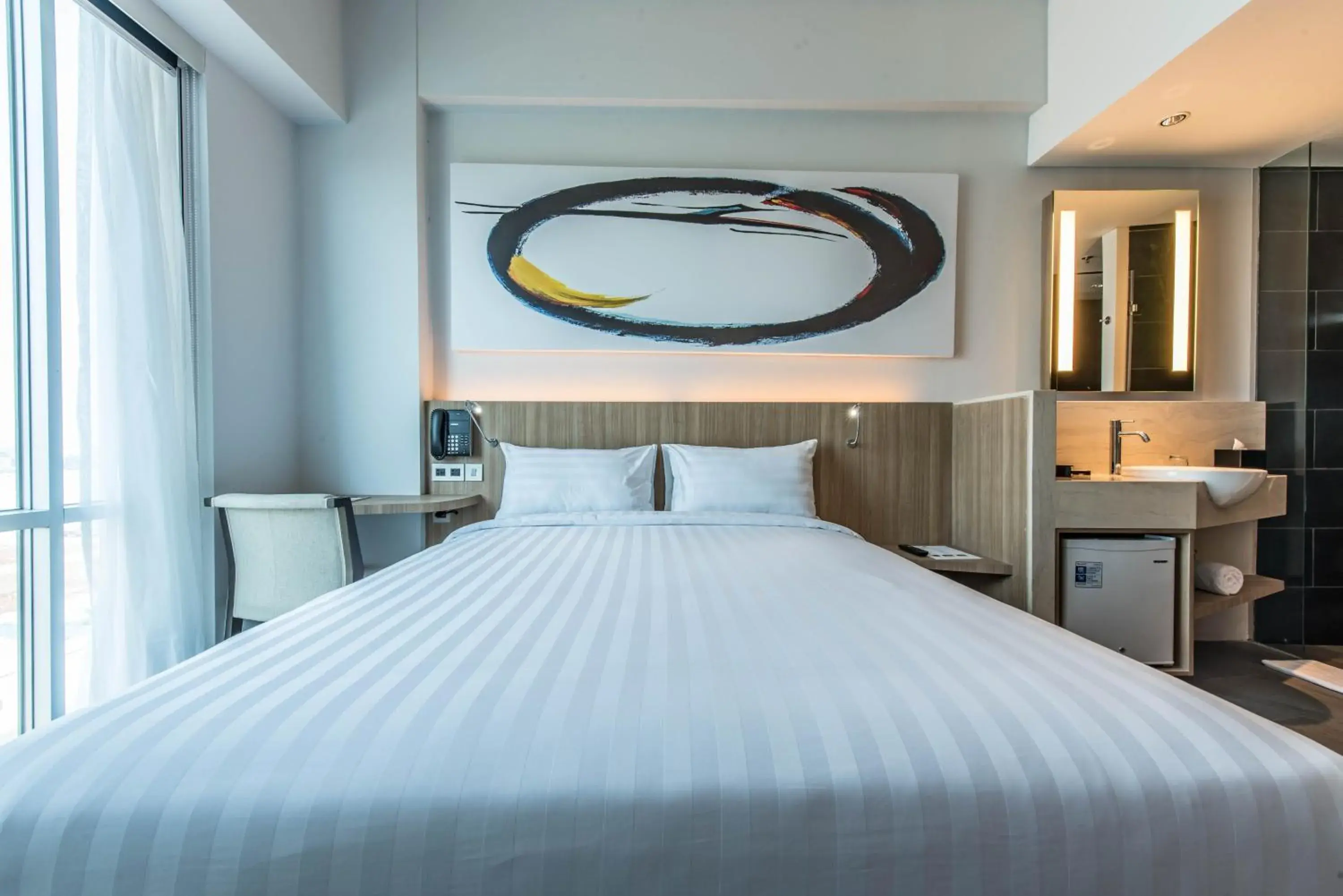 Bed in Enso Hotel