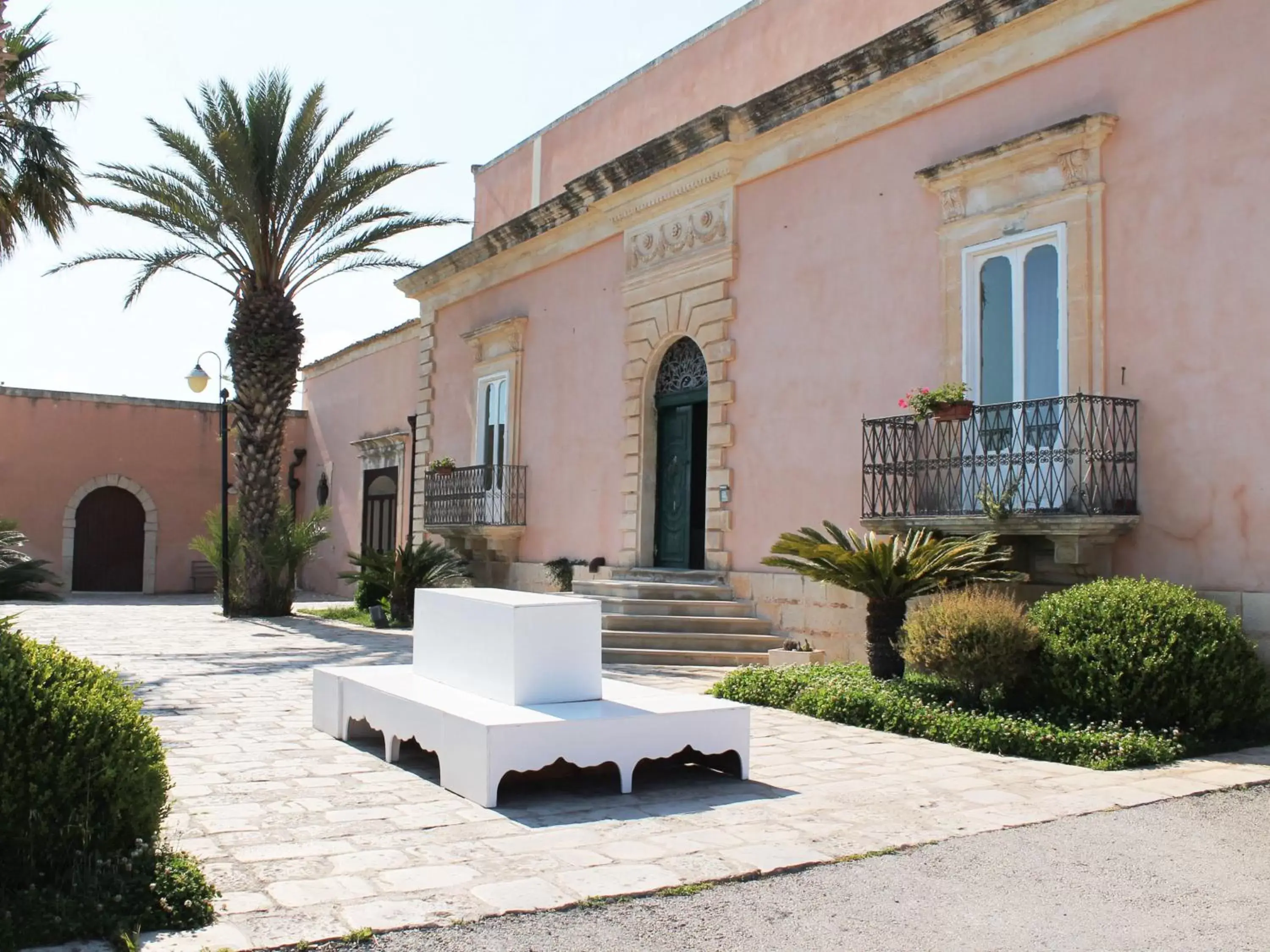 Facade/entrance in Villa Principe Di Belmonte Facade/entrance in Villa Principe Di Belmonte