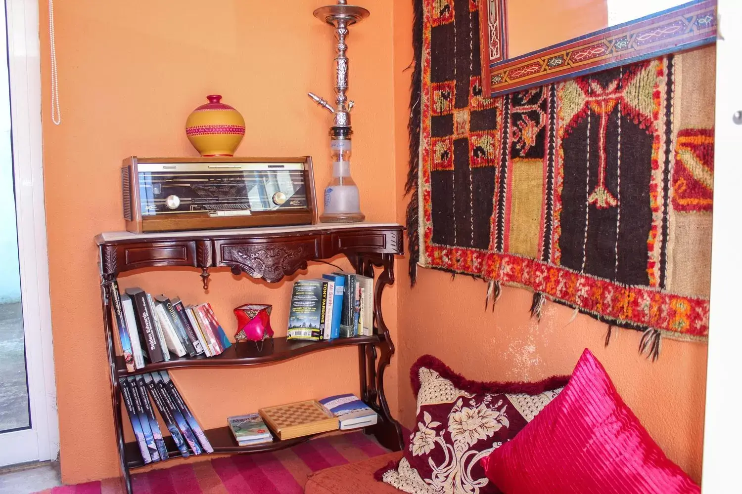 Decorative detail in Porto Riad - Guest House