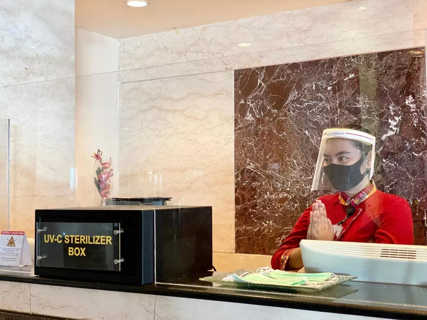 Lobby or reception in Swiss-Belhotel Makassar
