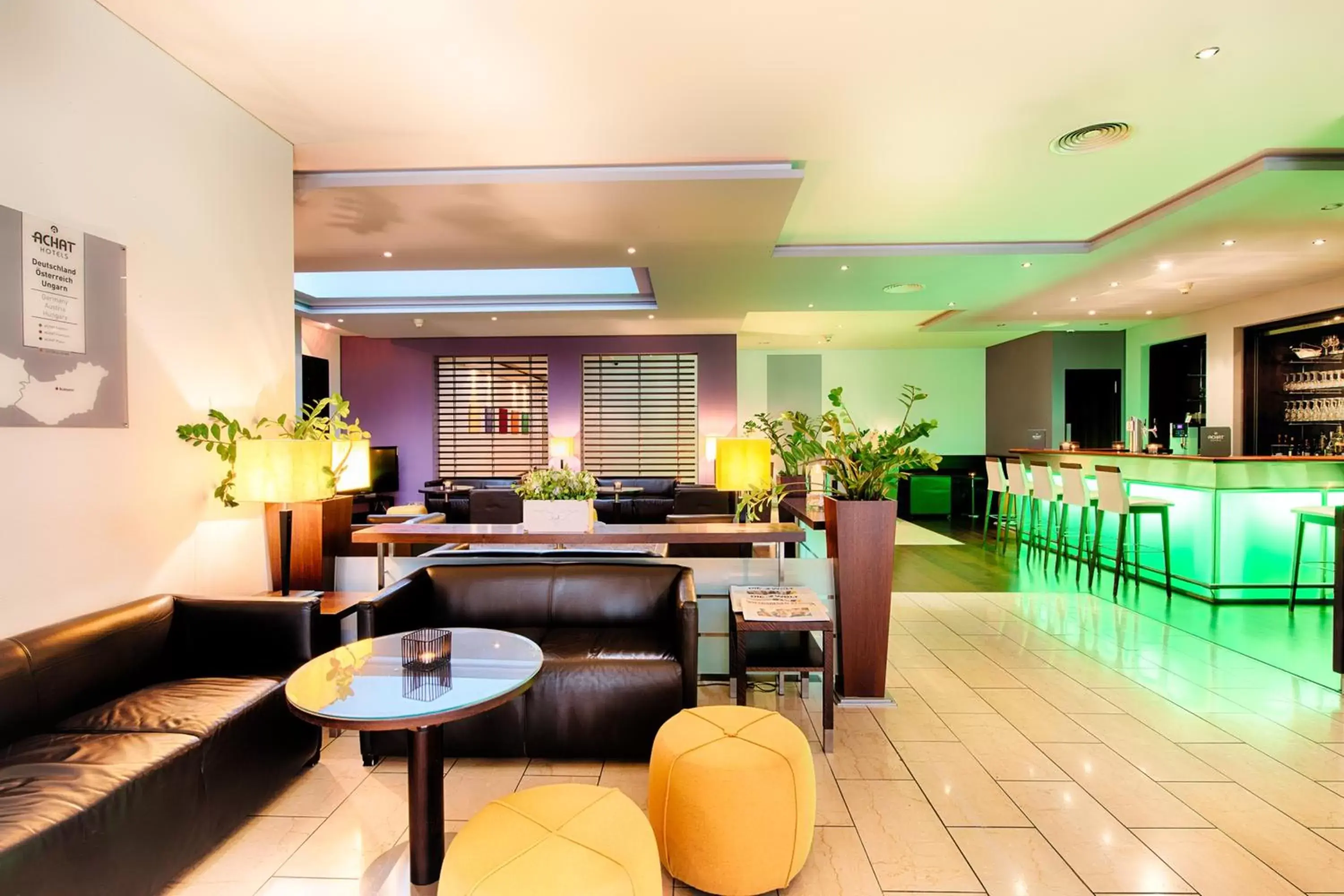 Lounge or bar, Lounge/Bar in ACHAT Hotel Wiesbaden City