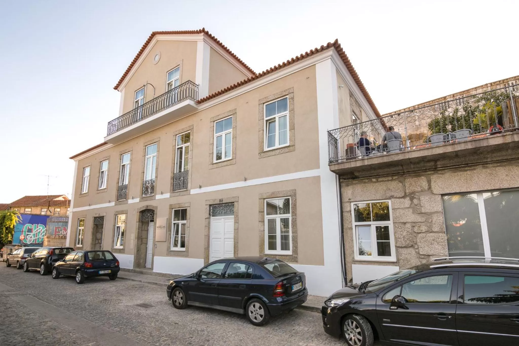 Facade/entrance in Casa das Muralhas