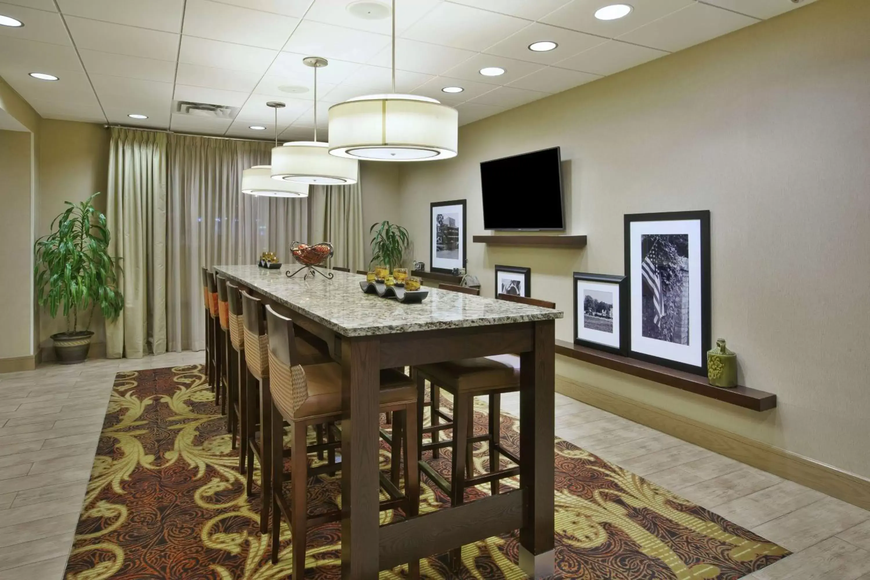 Lobby or reception in Hampton Inn Brockport