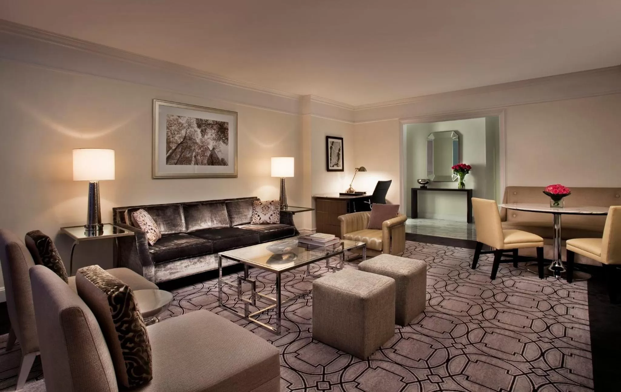 Photo of the whole room in Loews Regency New York Hotel