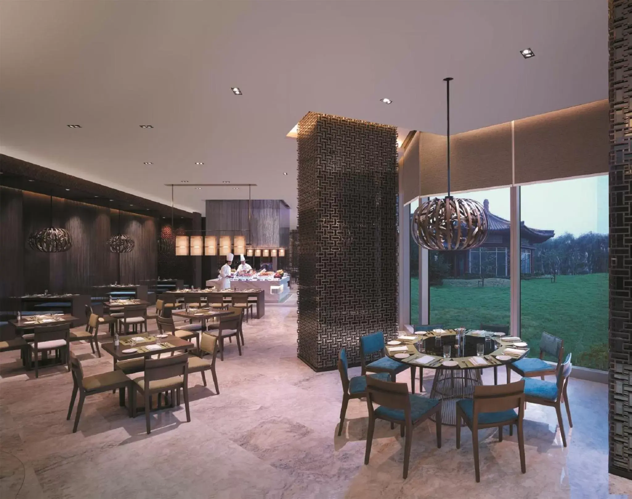 Restaurant/places to eat in Shangri-La Qufu Restaurant/places to eat in Shangri-La Qufu