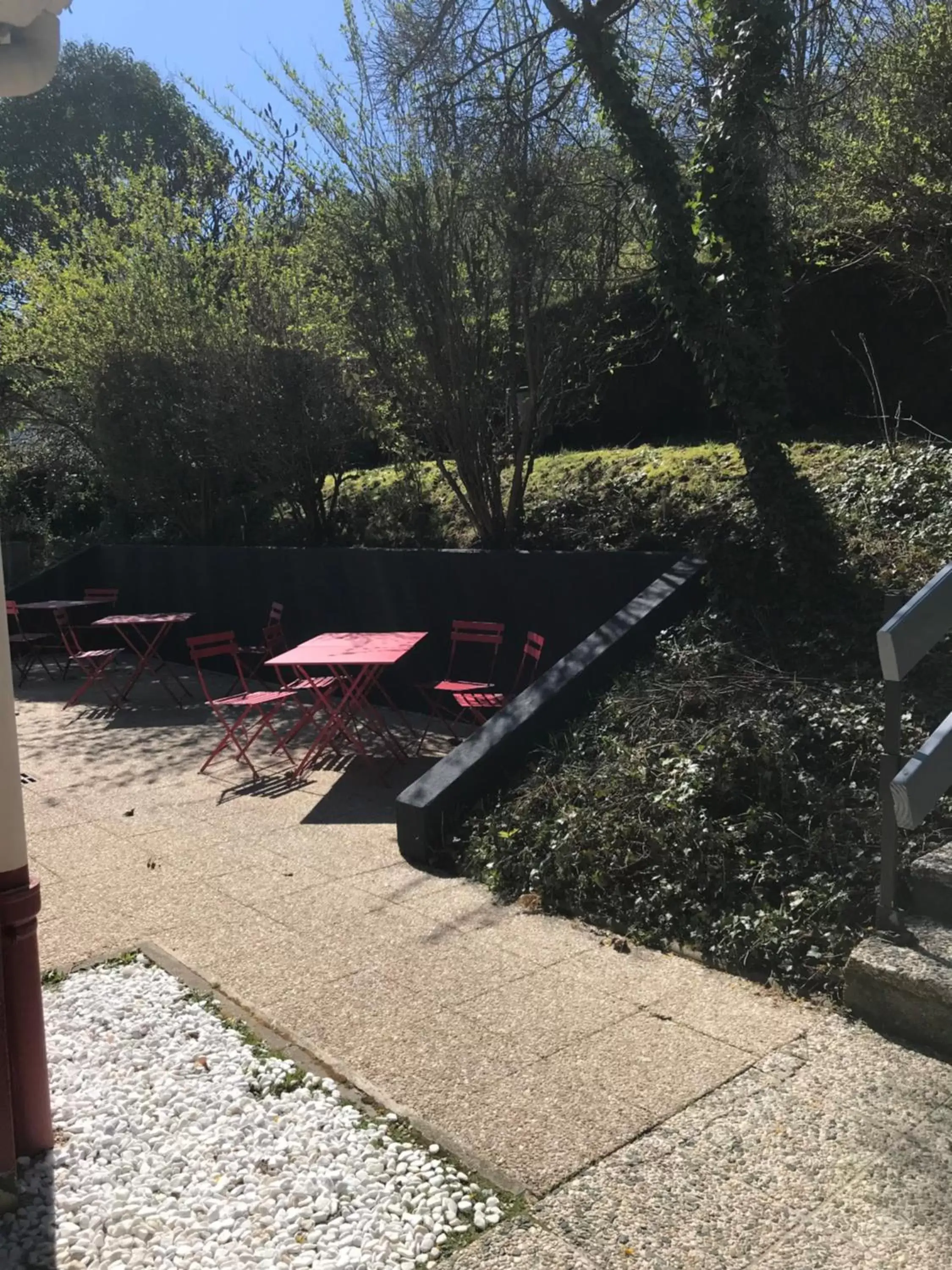 Patio in Hotel Inn Design Le Havre