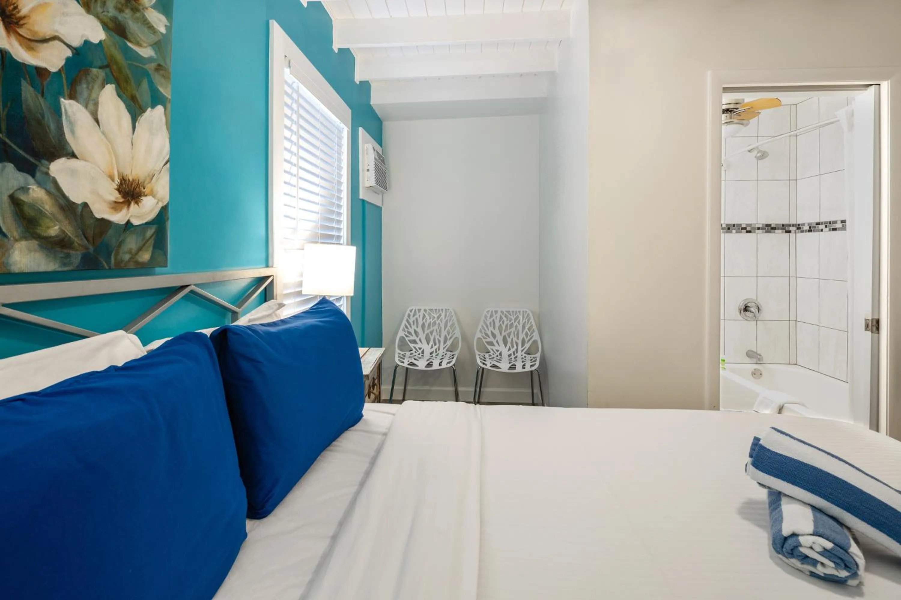 Bed in Wicker Guesthouse