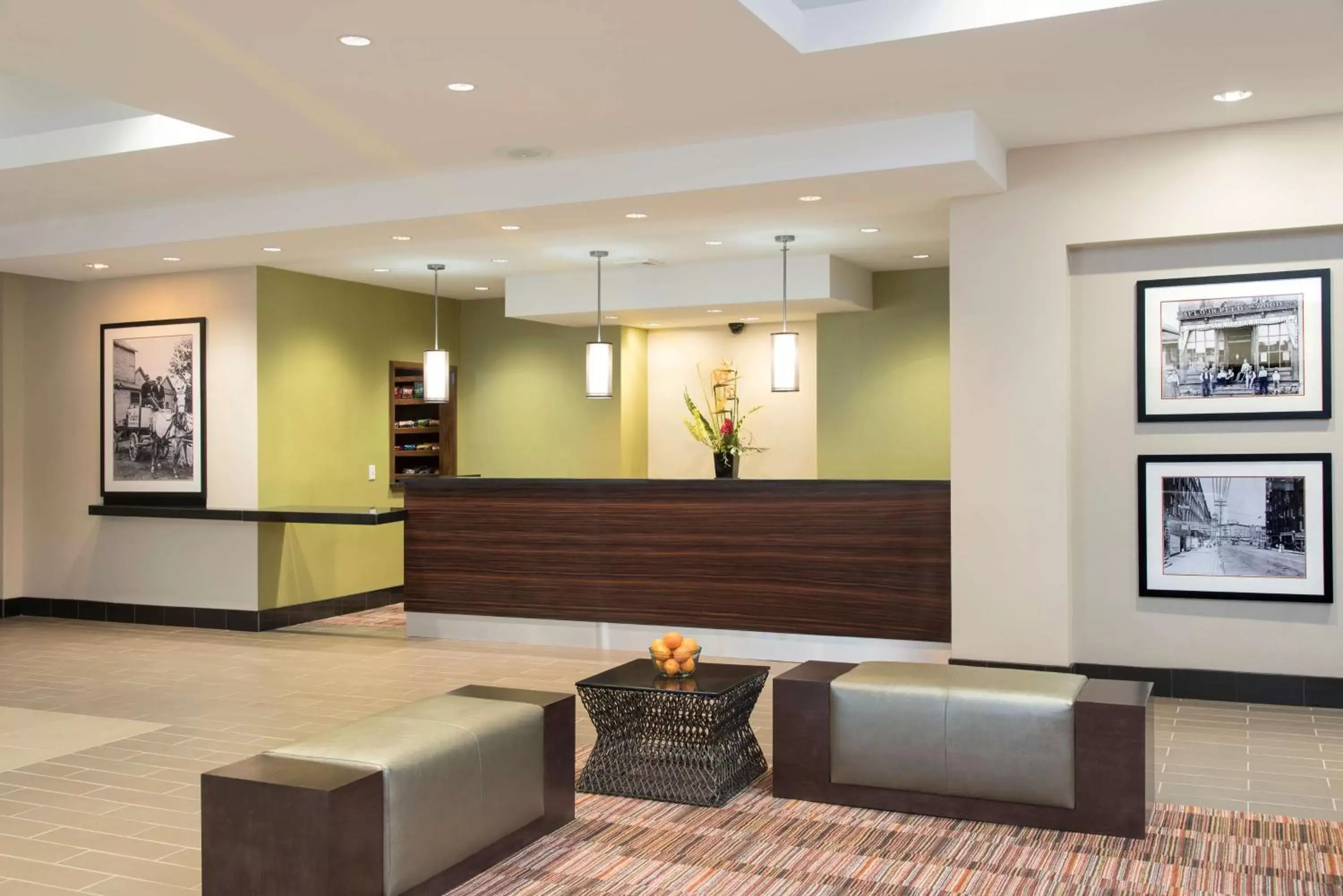 Lobby or reception in DoubleTree by Hilton Hotel Grand Rapids Airport Lobby or reception in DoubleTree by Hilton Hotel Grand Rapids Airport