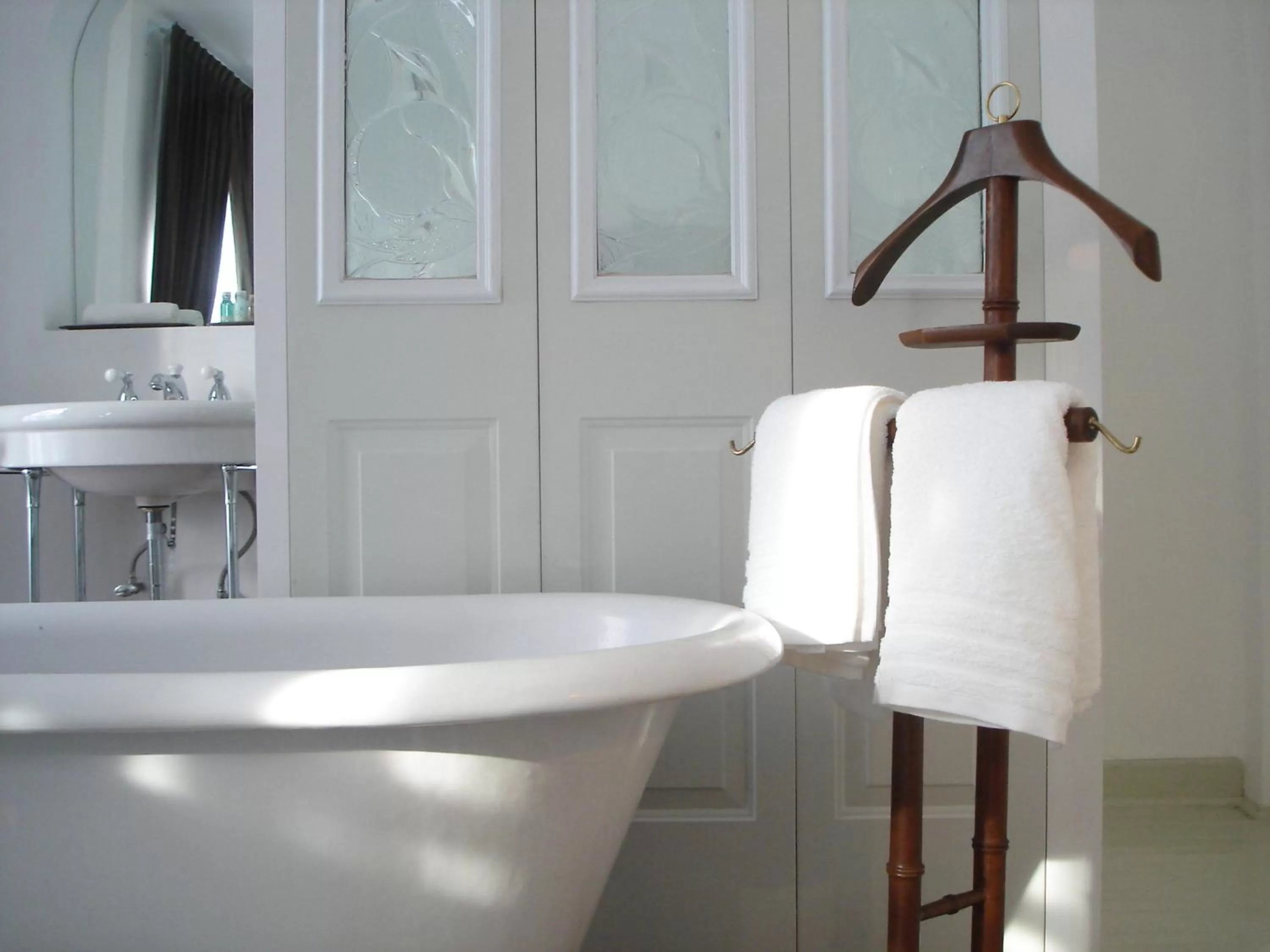 Decorative detail, Bathroom in Condesa Haus B&B