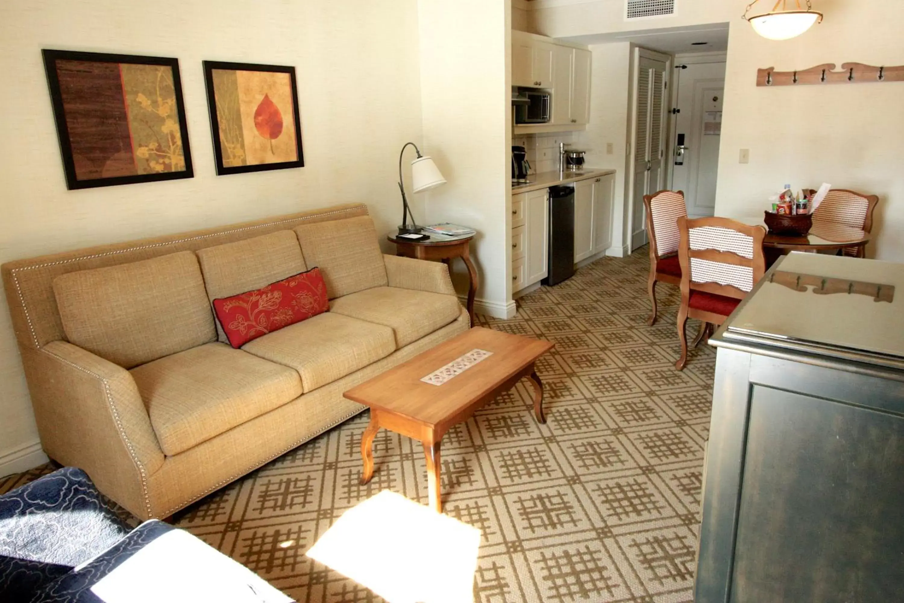 Junior Queen Suite with Kitchenette and Sofa Bed in Fairmont Tremblant Junior Queen Suite with Kitchenette and Sofa Bed in Fairmont Tremblant