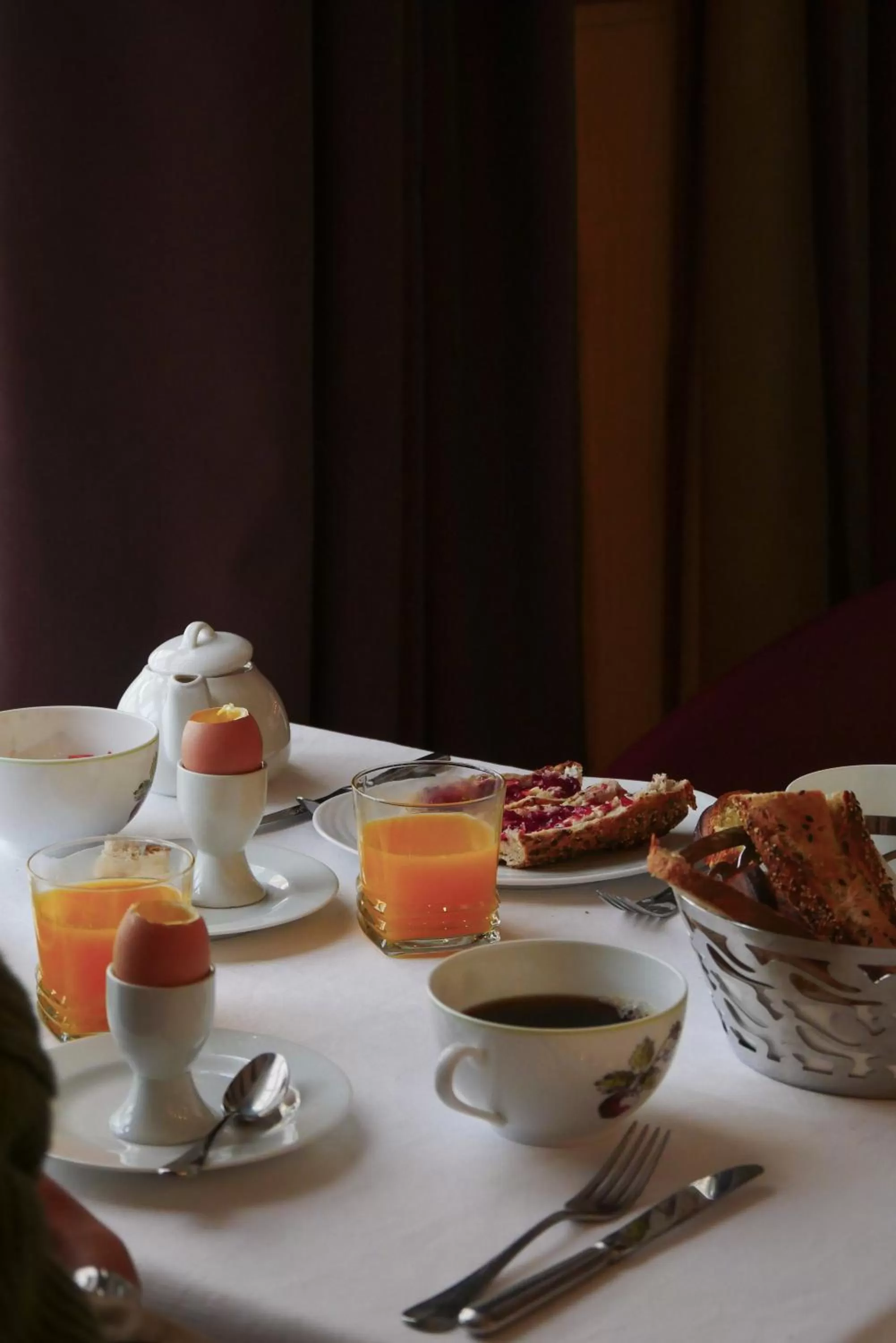 Breakfast in Hôtel de Cavoye