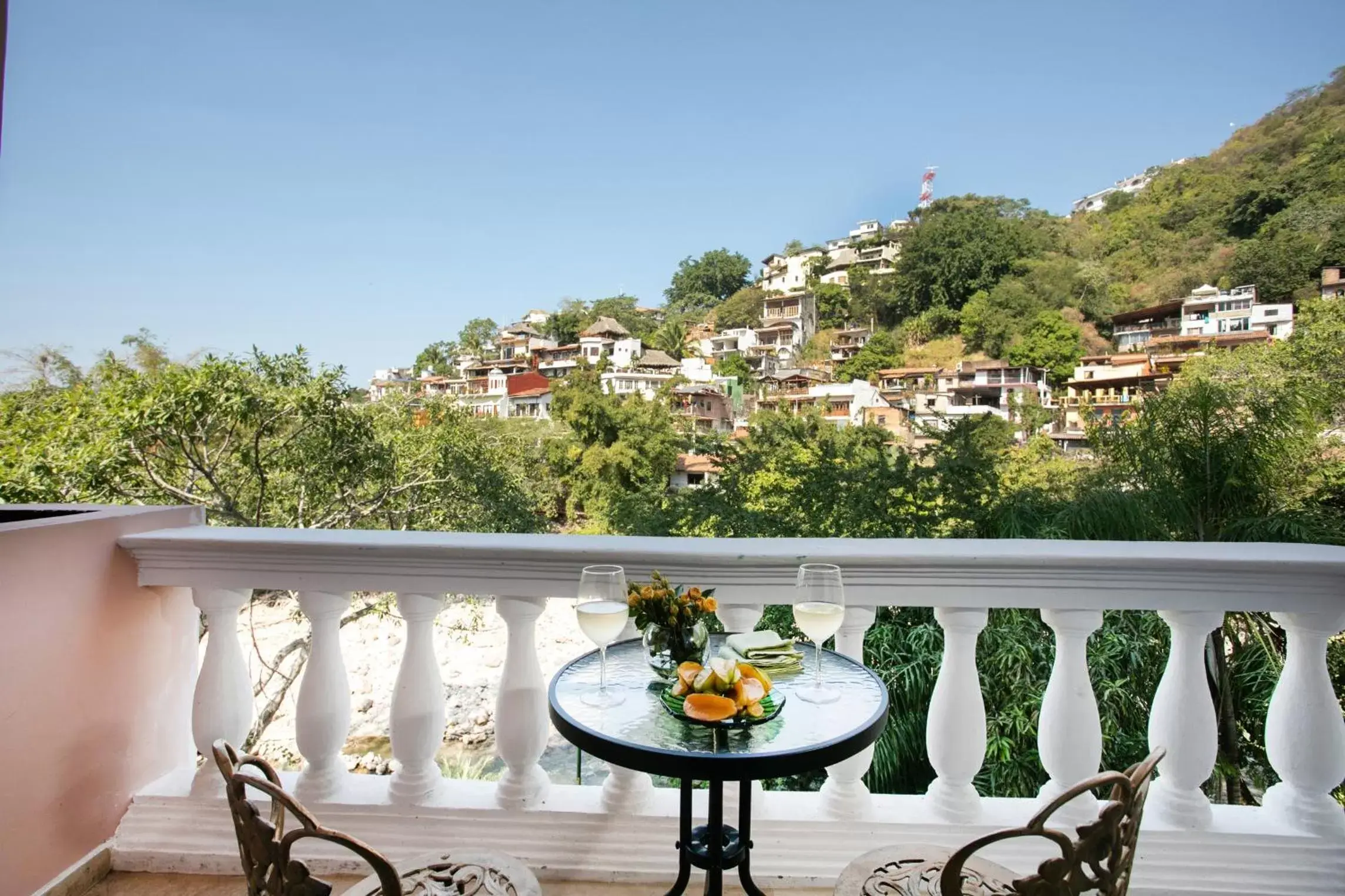 Balcony/Terrace in Hotel Boutique Rivera Del Rio