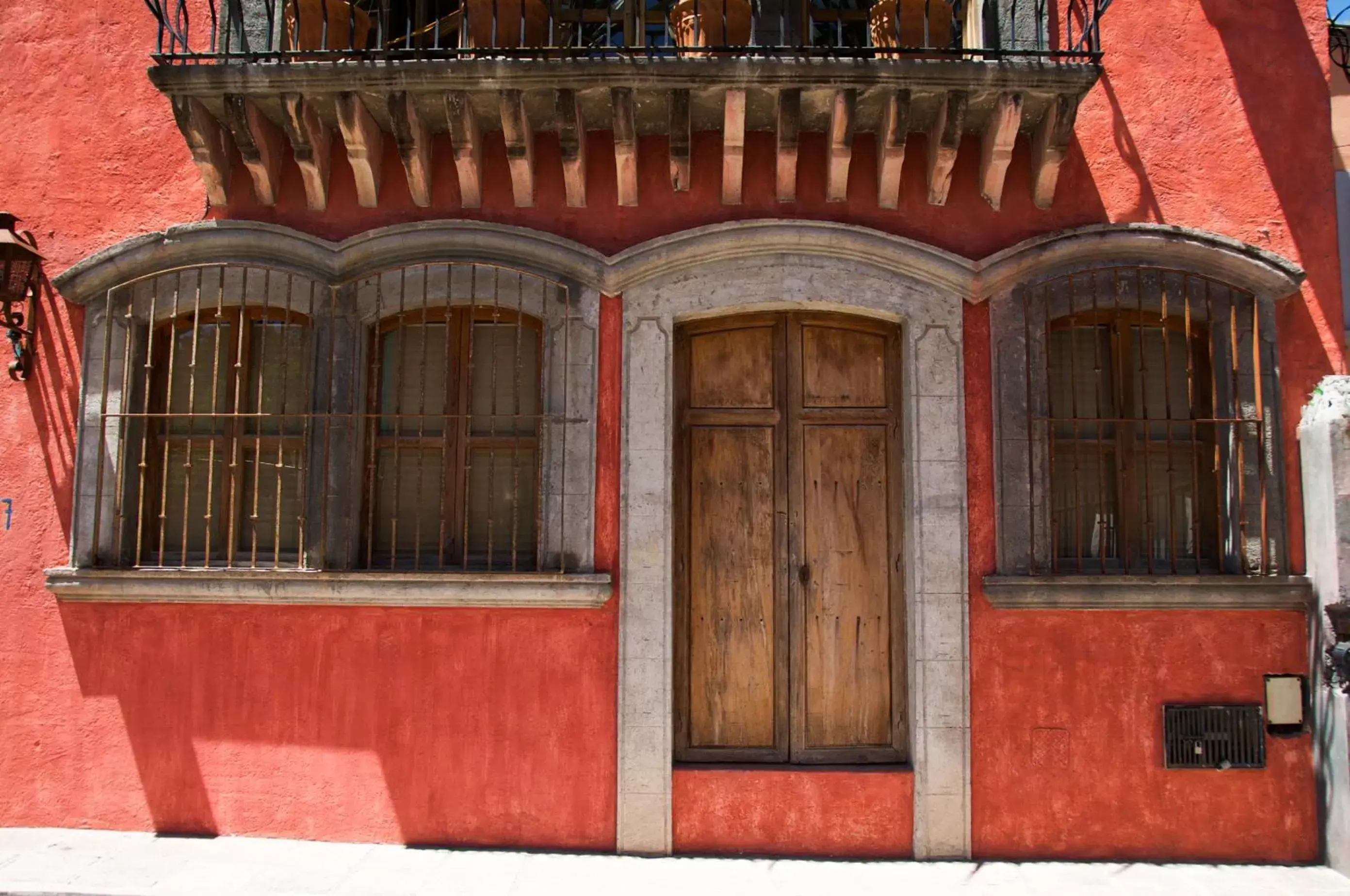 Facade/entrance in Casa Mision de San Miguel