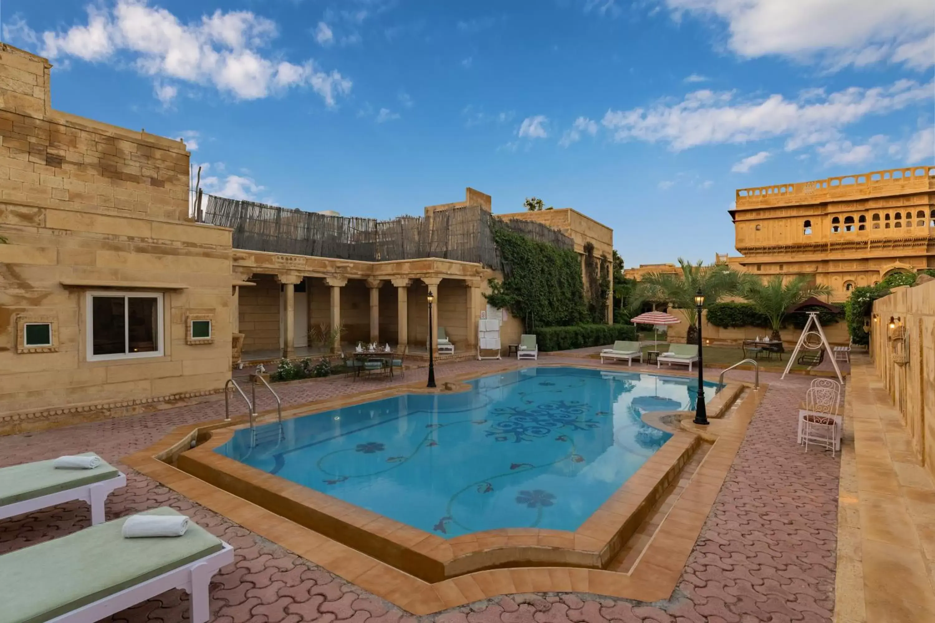 Property building, Swimming Pool in WelcomHeritage Mandir Palace