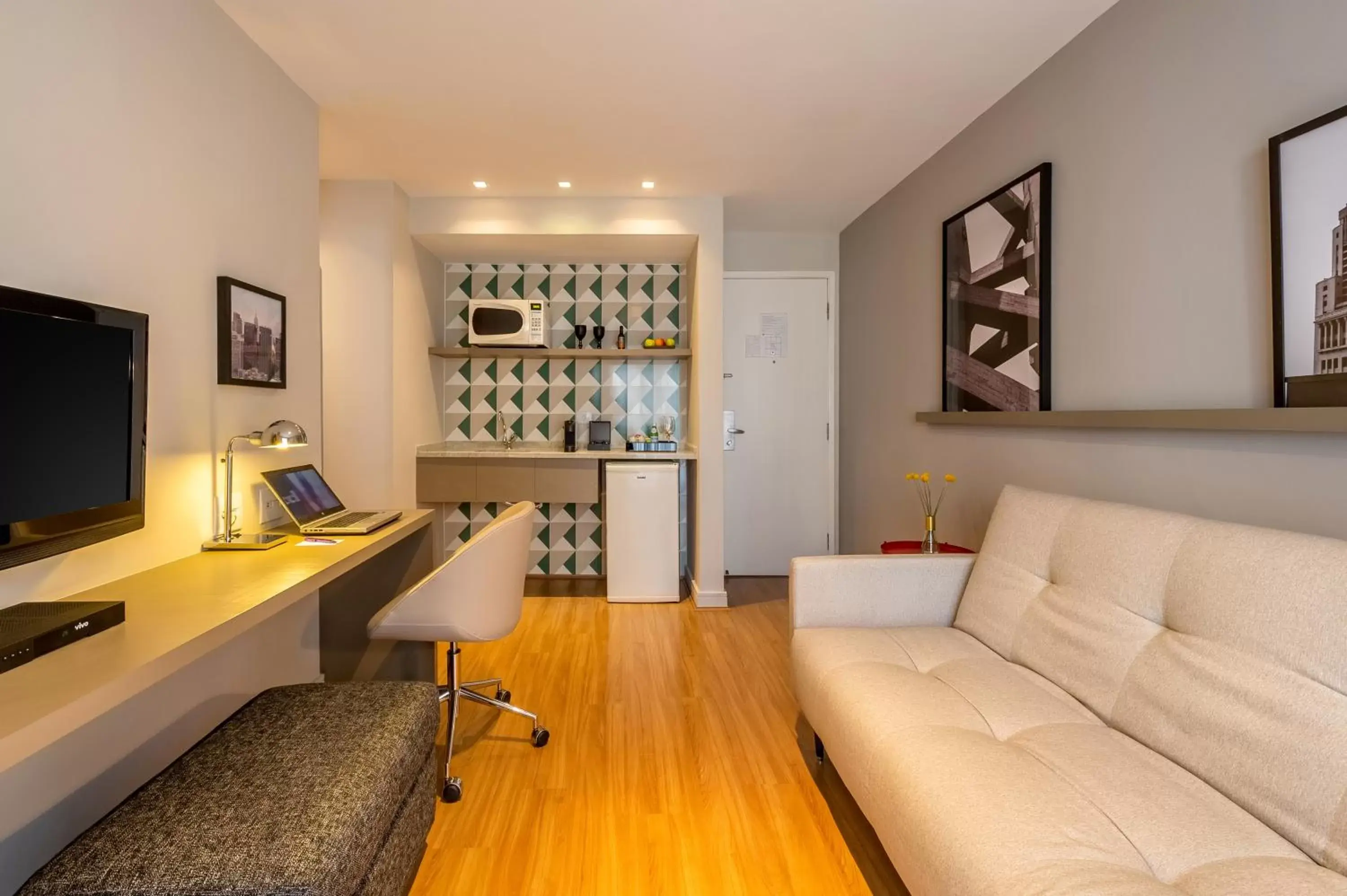 Kitchen or kitchenette, Seating Area in Mercure Sao Paulo Moema