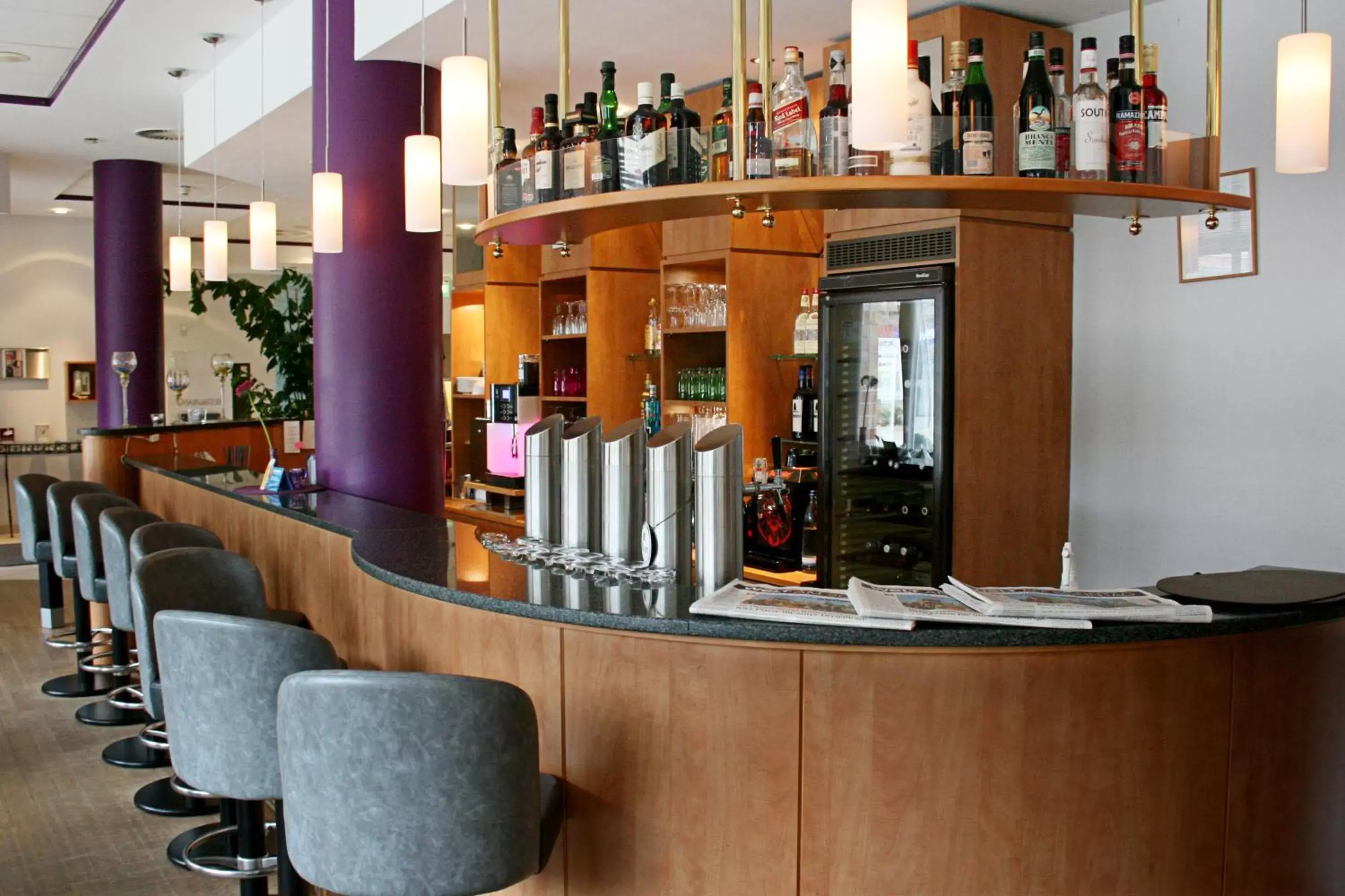 Lounge or bar, Lounge/Bar in Hotel Mercator Itzehoe-Klosterforst