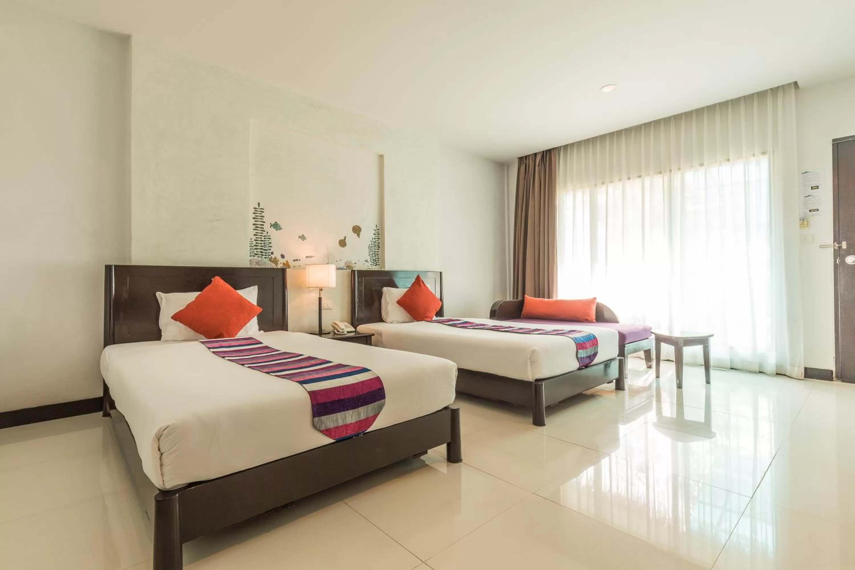 Bed in Krabi Aquamarine Resort - SHA Plus