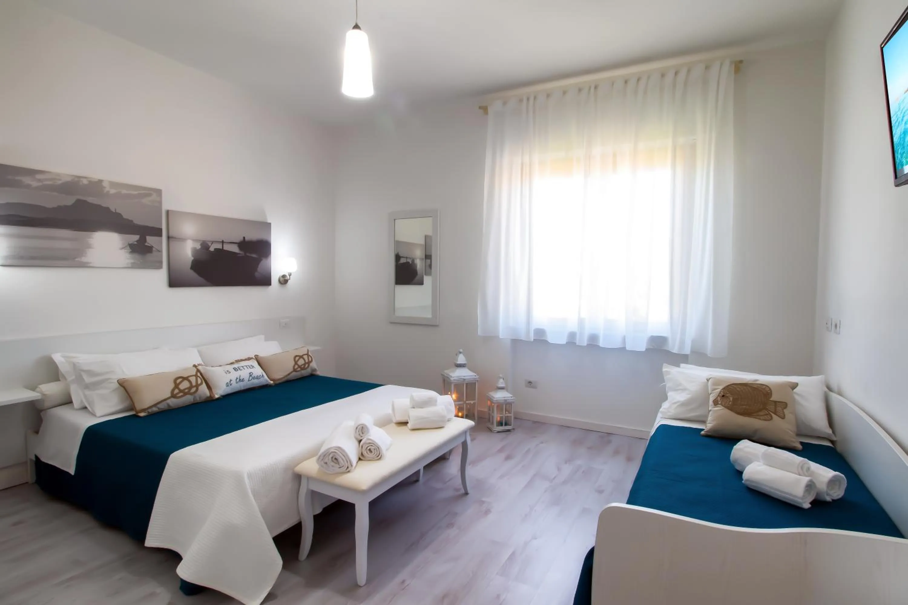 Bed in Hotel Ariadimari