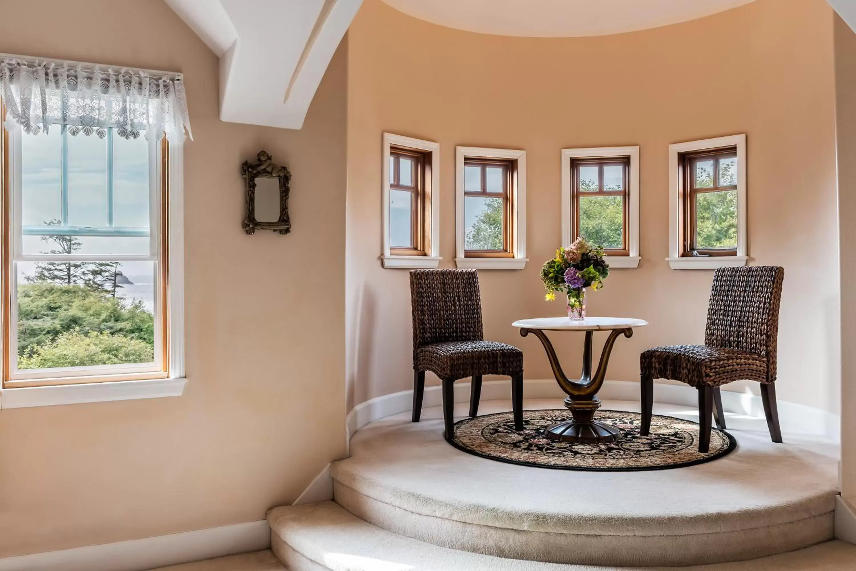 Seating Area in Arch Cape Inn and Retreat