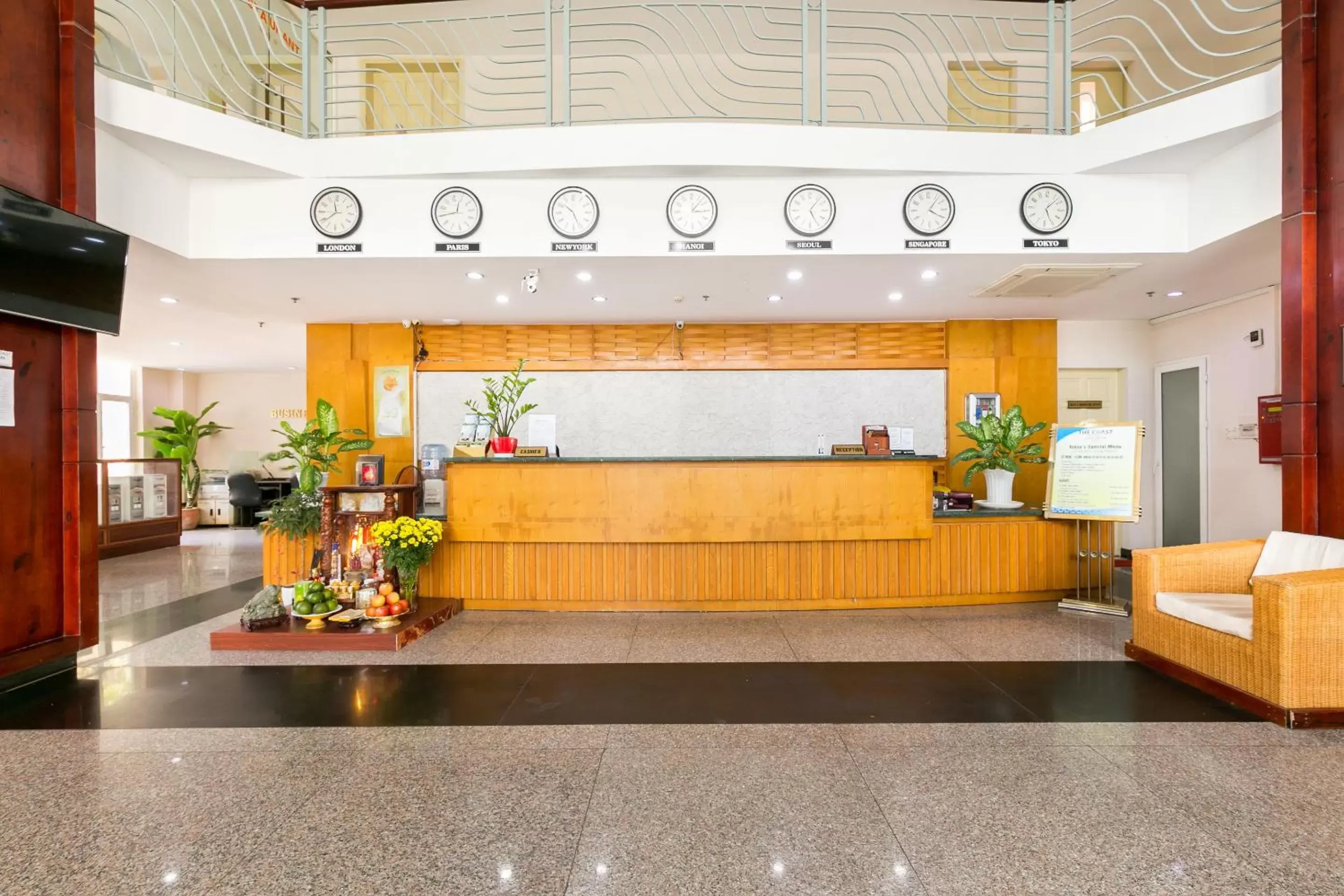 Lobby or reception in The Coast Hotel Vung Tau Lobby or reception in The Coast Hotel Vung Tau