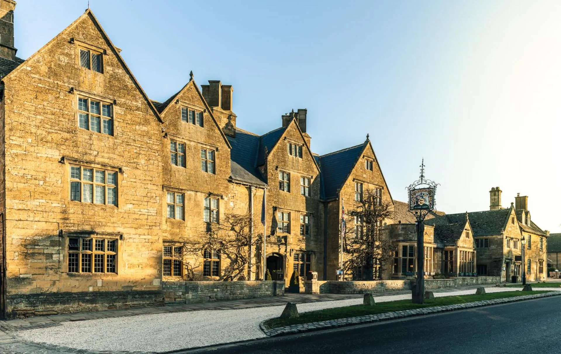 Property building in The Lygon Arms - an Iconic Luxury Hotel