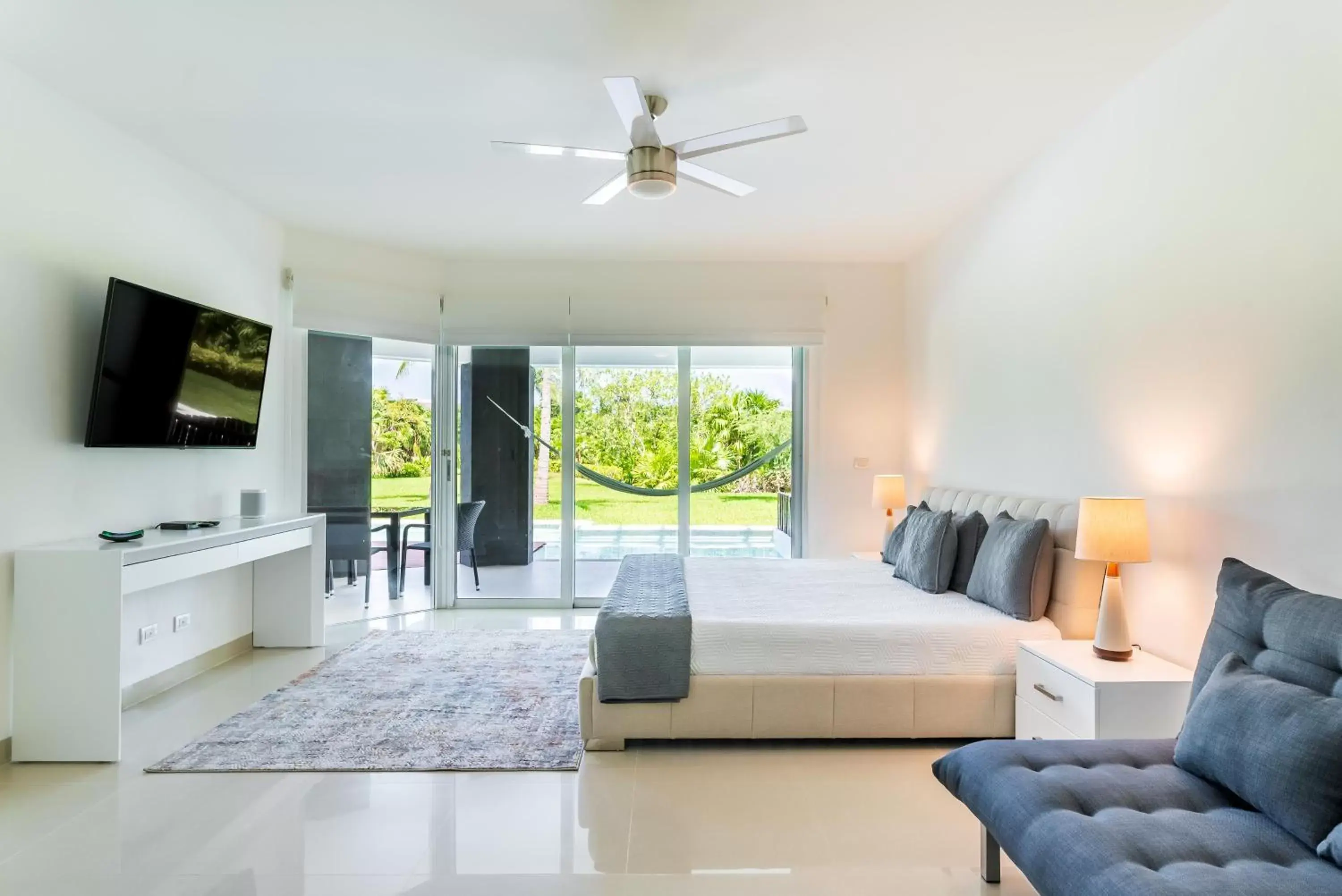 Seating Area in Mareazul Beach Front Condos At playa del Carmen