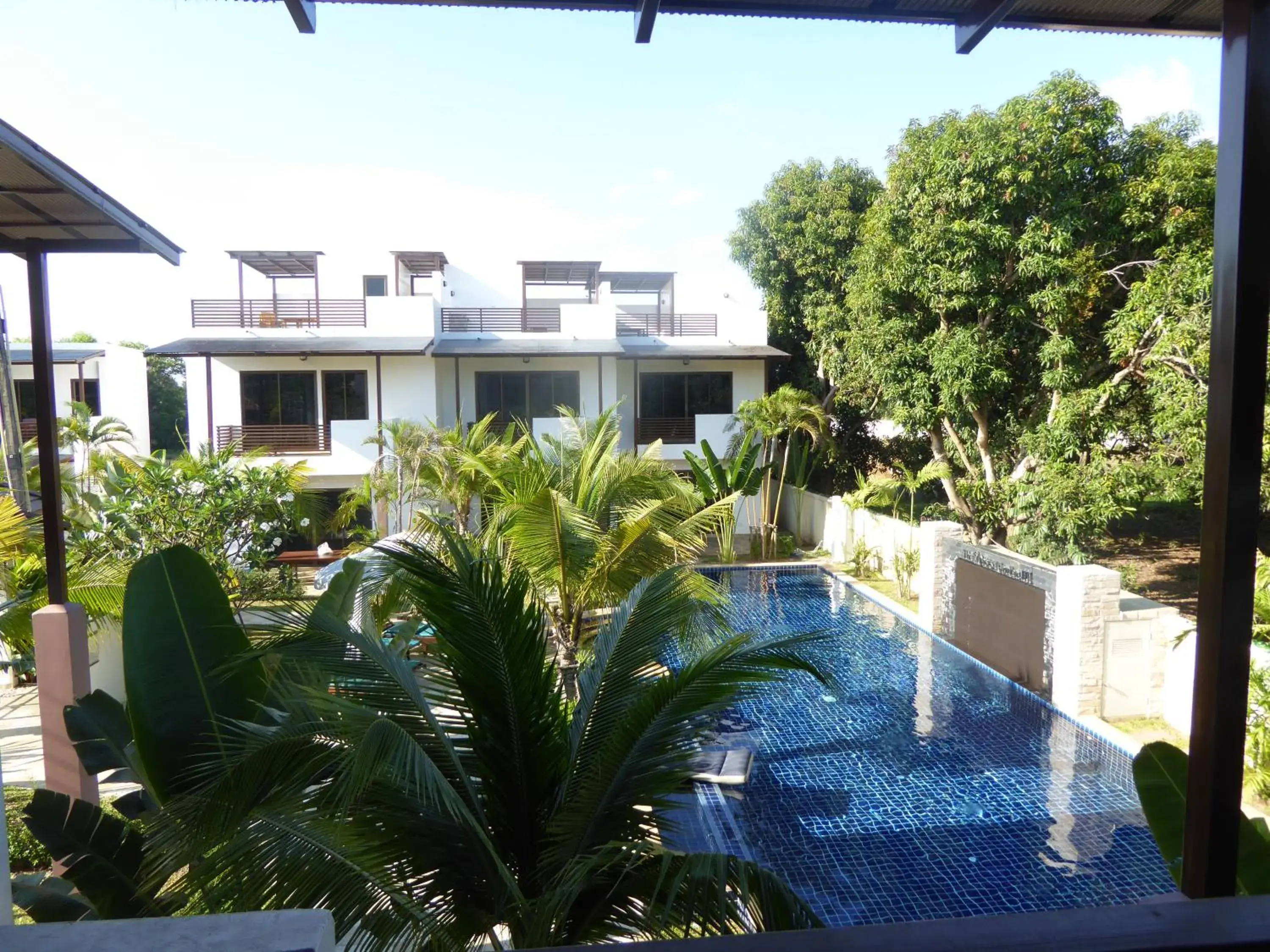 Pool view, Property Building in Oasis Garden & Pool Villa at VIP Resort