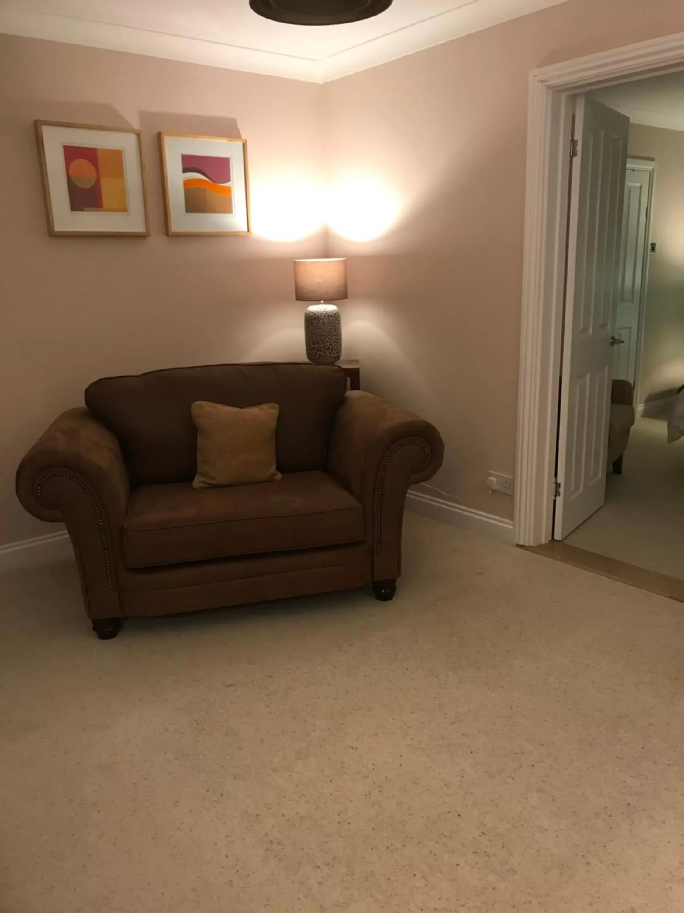 Seating Area in Crofthead Farm House