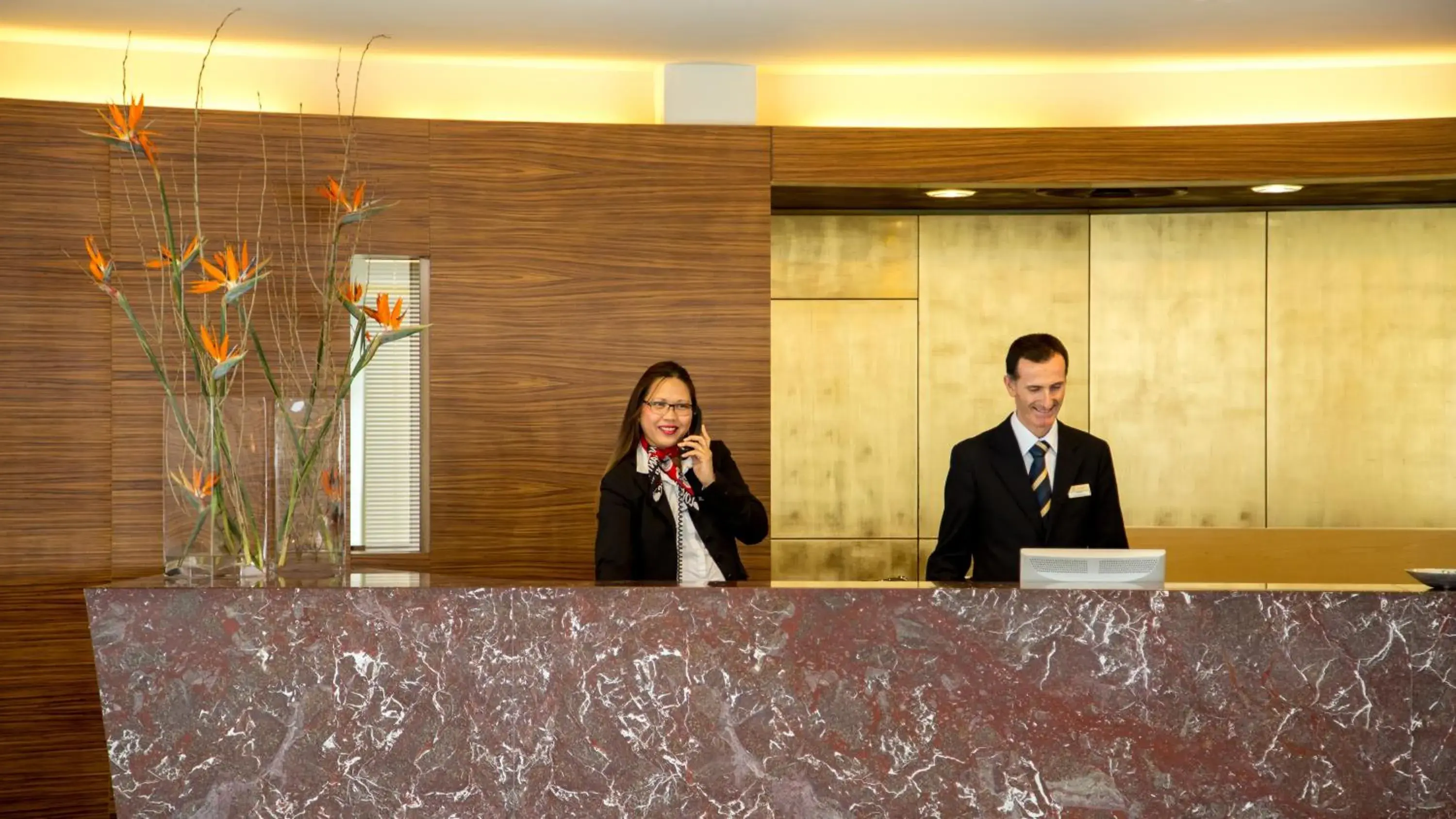 Staff, Lobby/Reception in Enea Hotel Aprilia