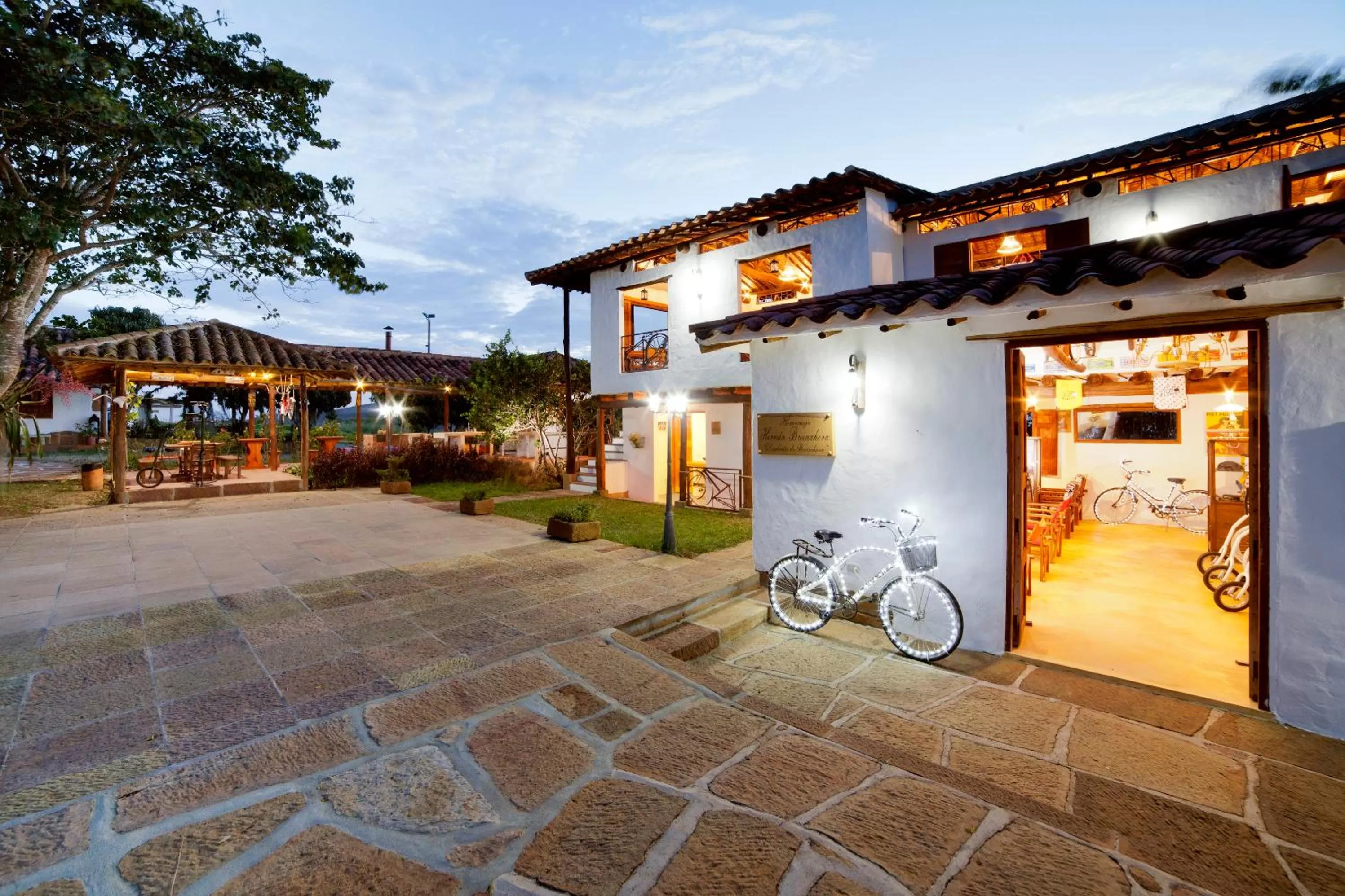 Landmark view in Hotel Finca Buenos Aires Barichara