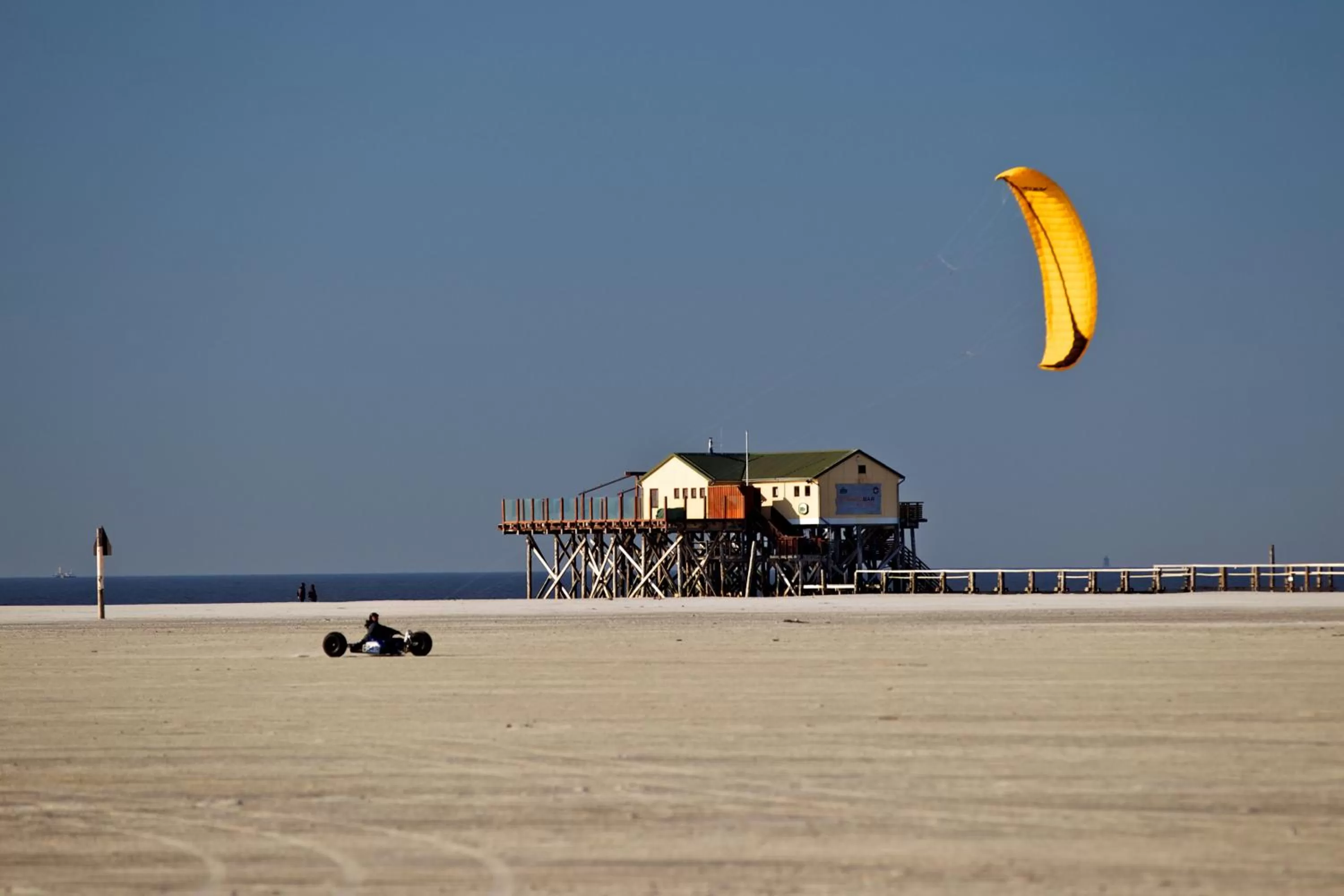 Nearby landmark, Beach in Das Frühstückshotel Sankt Peter-Ording
