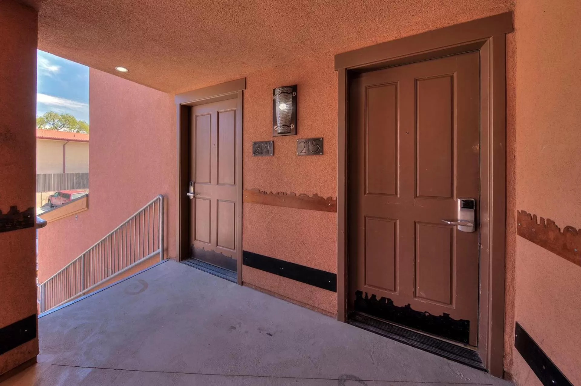 Floor plan in The Gonzo Inn