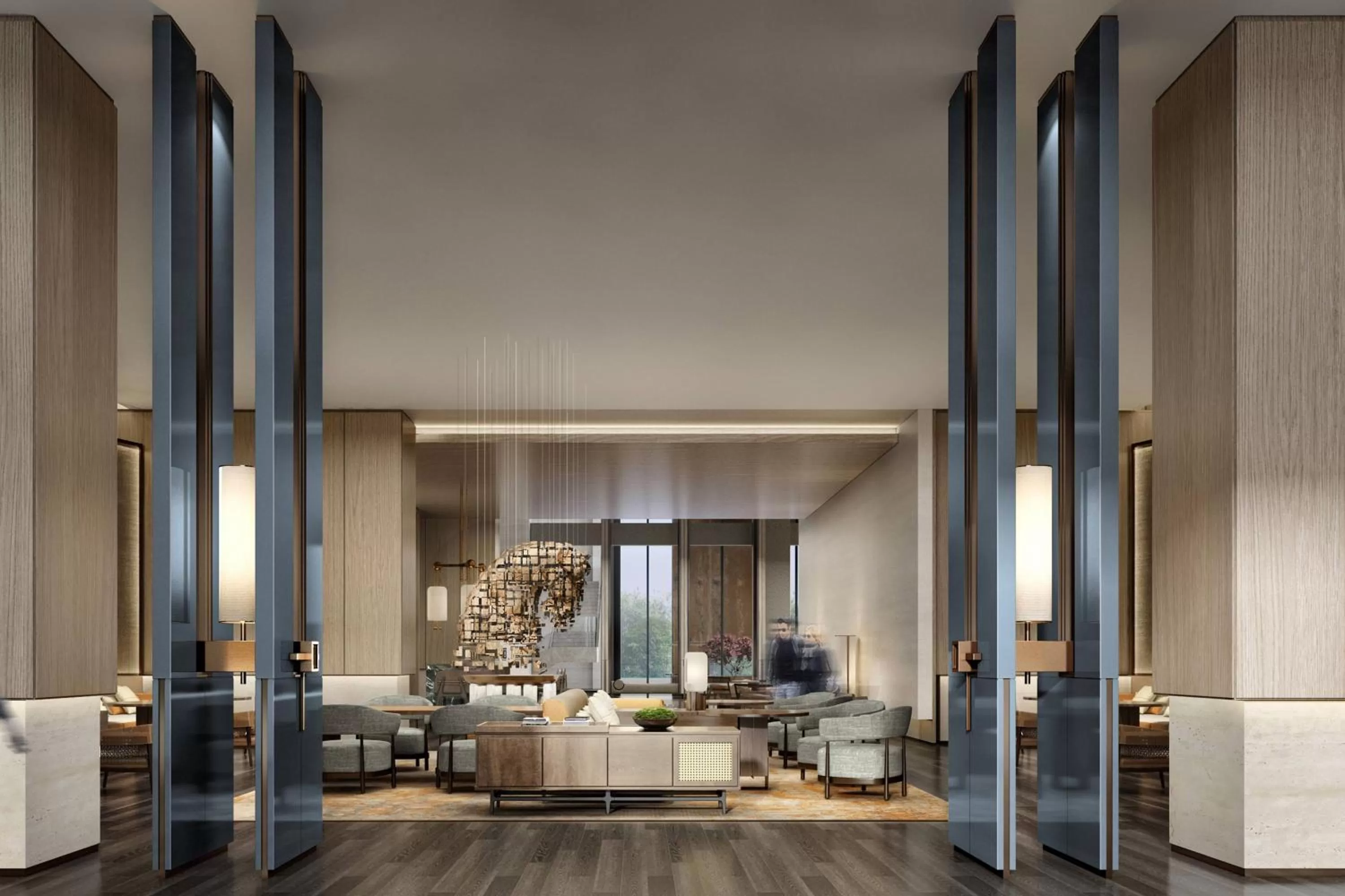 Lobby or reception in Courtyard by Marriott Luoyang