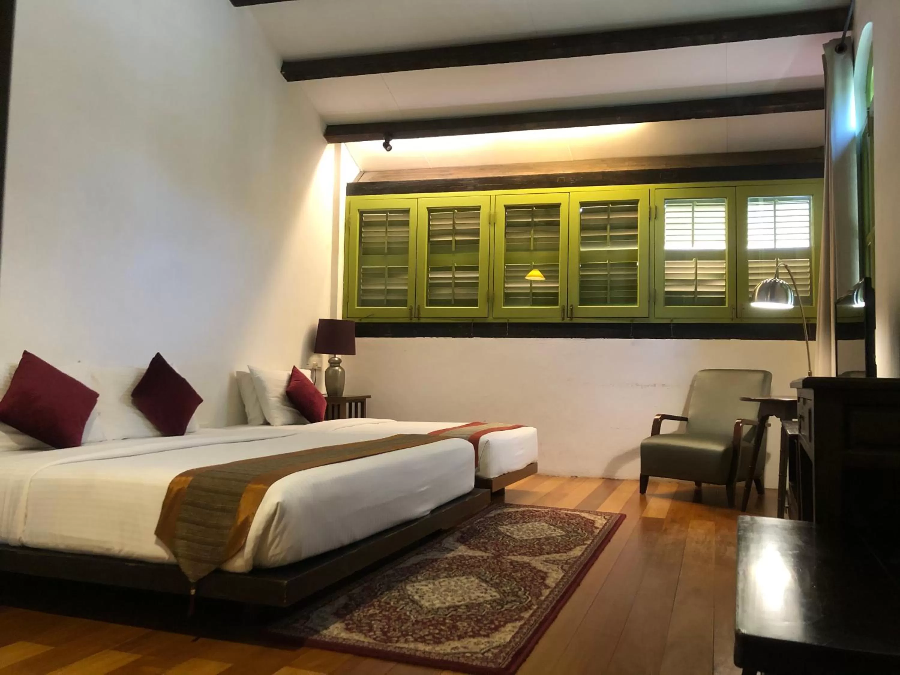 Photo of the whole room, Bed in Spices Hotel