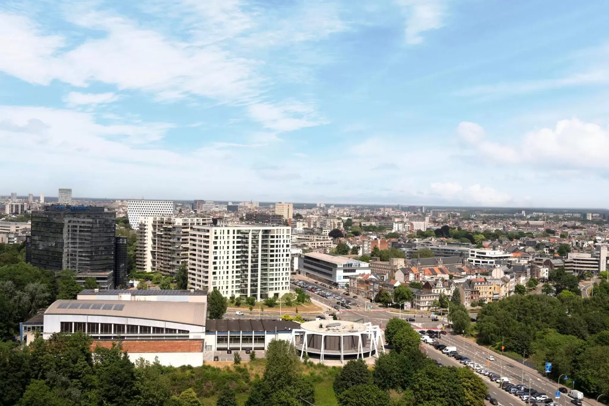 Property building in Crowne Plaza Antwerpen, an IHG Hotel