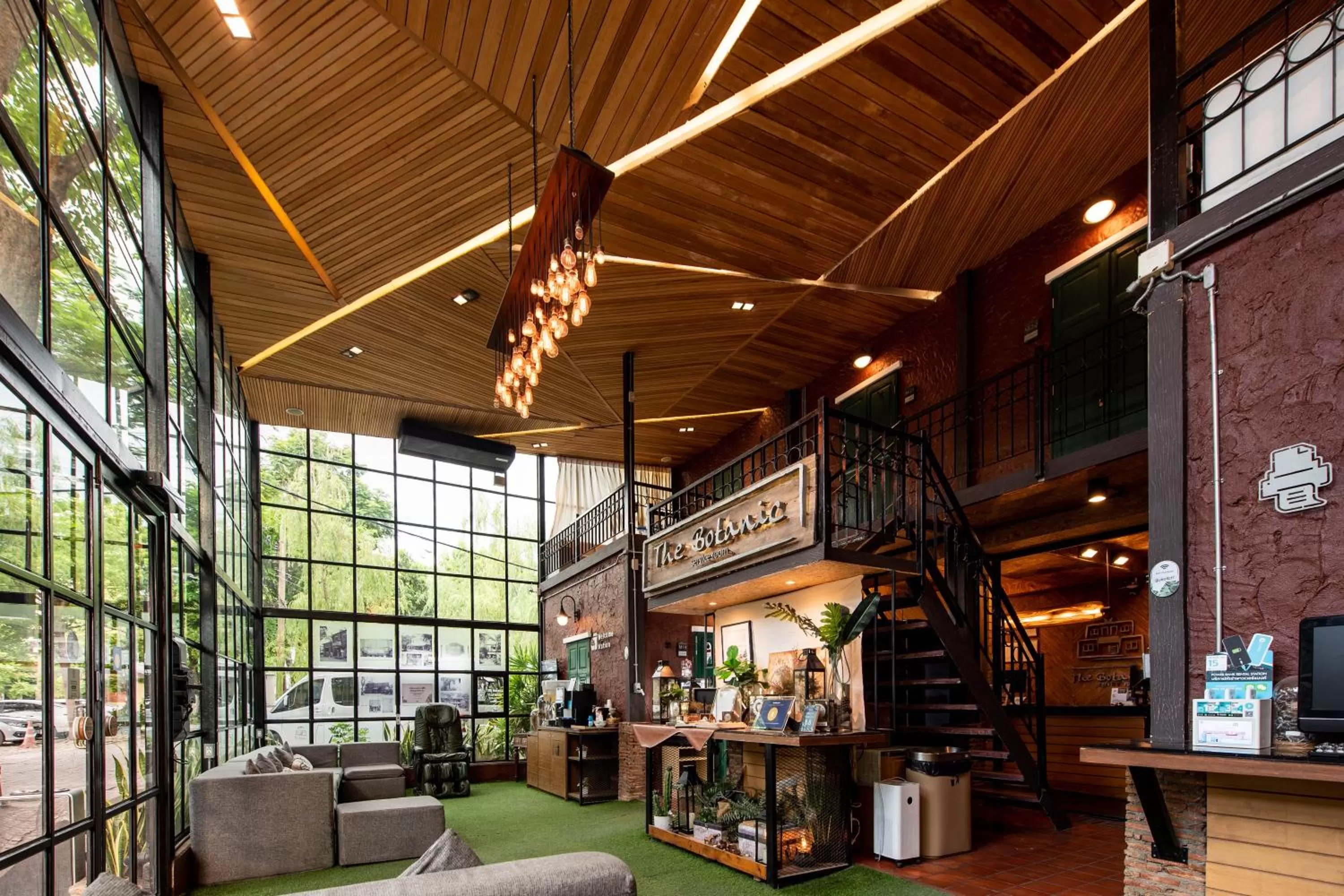 Lobby or reception in Botanic Service Room at Impact Muangthongthani - SHA Certified