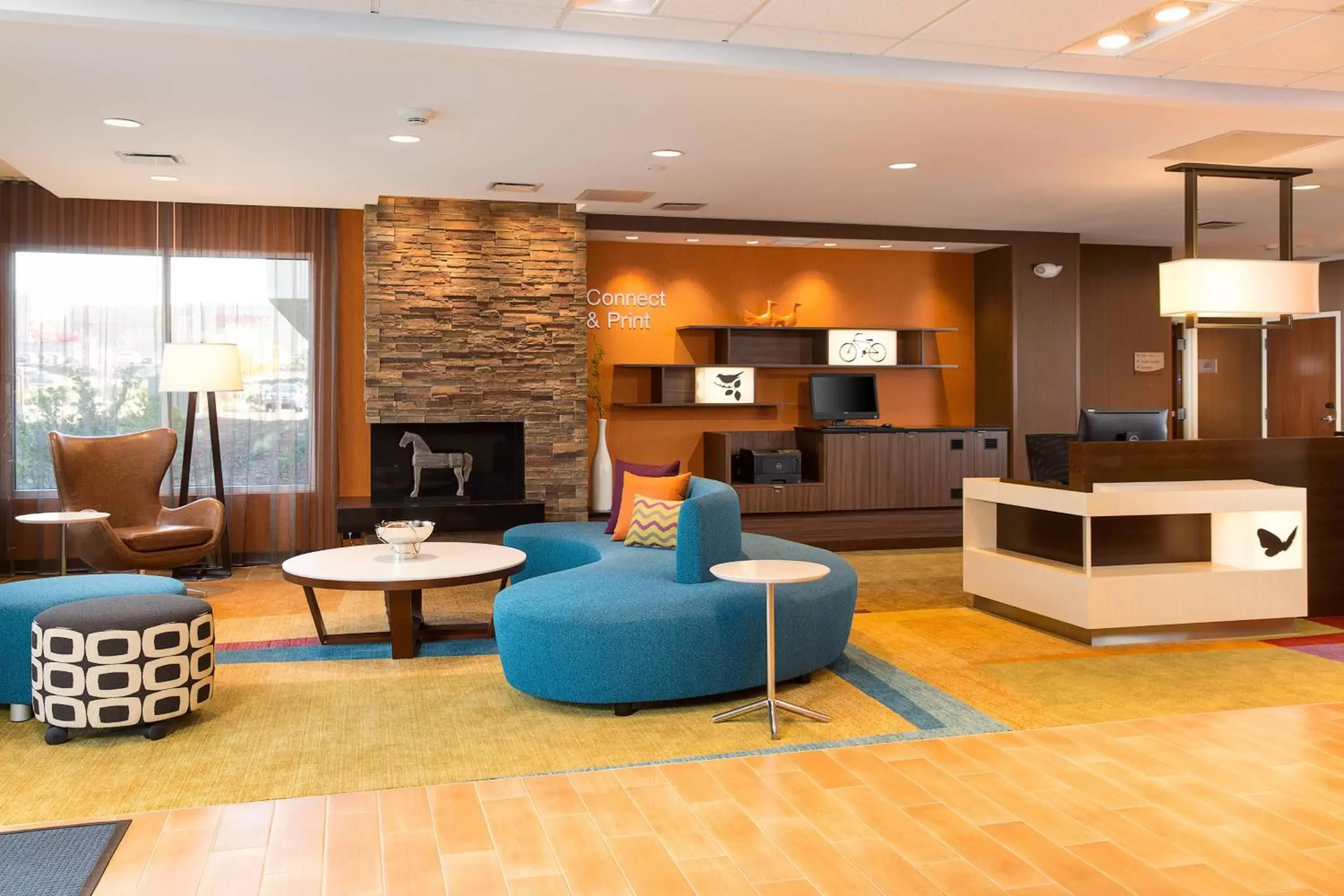 Lobby or reception, Lobby/Reception in Fairfield Inn & Suites by Marriott Sacramento Folsom