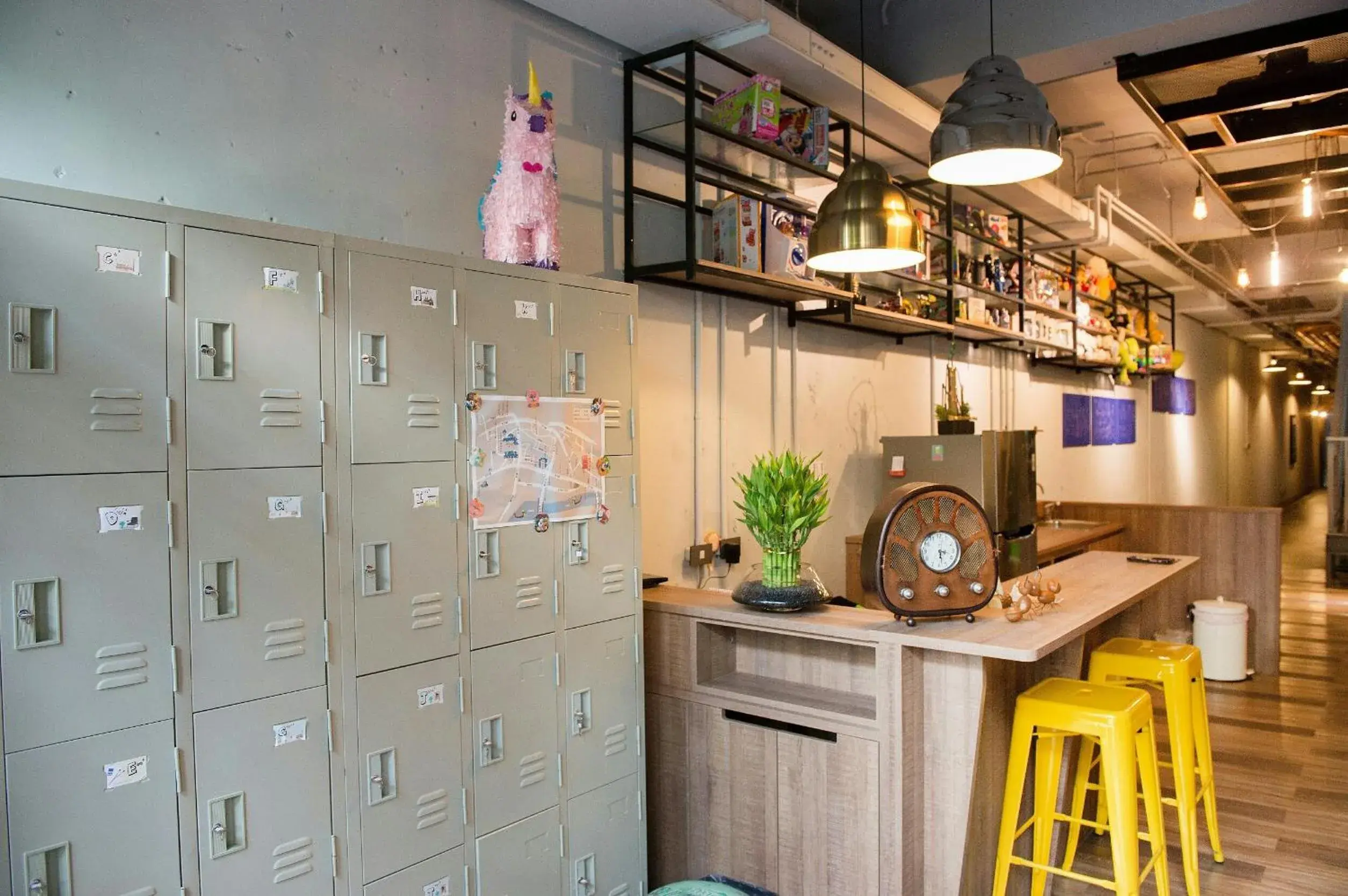 Lobby or reception, Kitchen/Kitchenette in The Brick