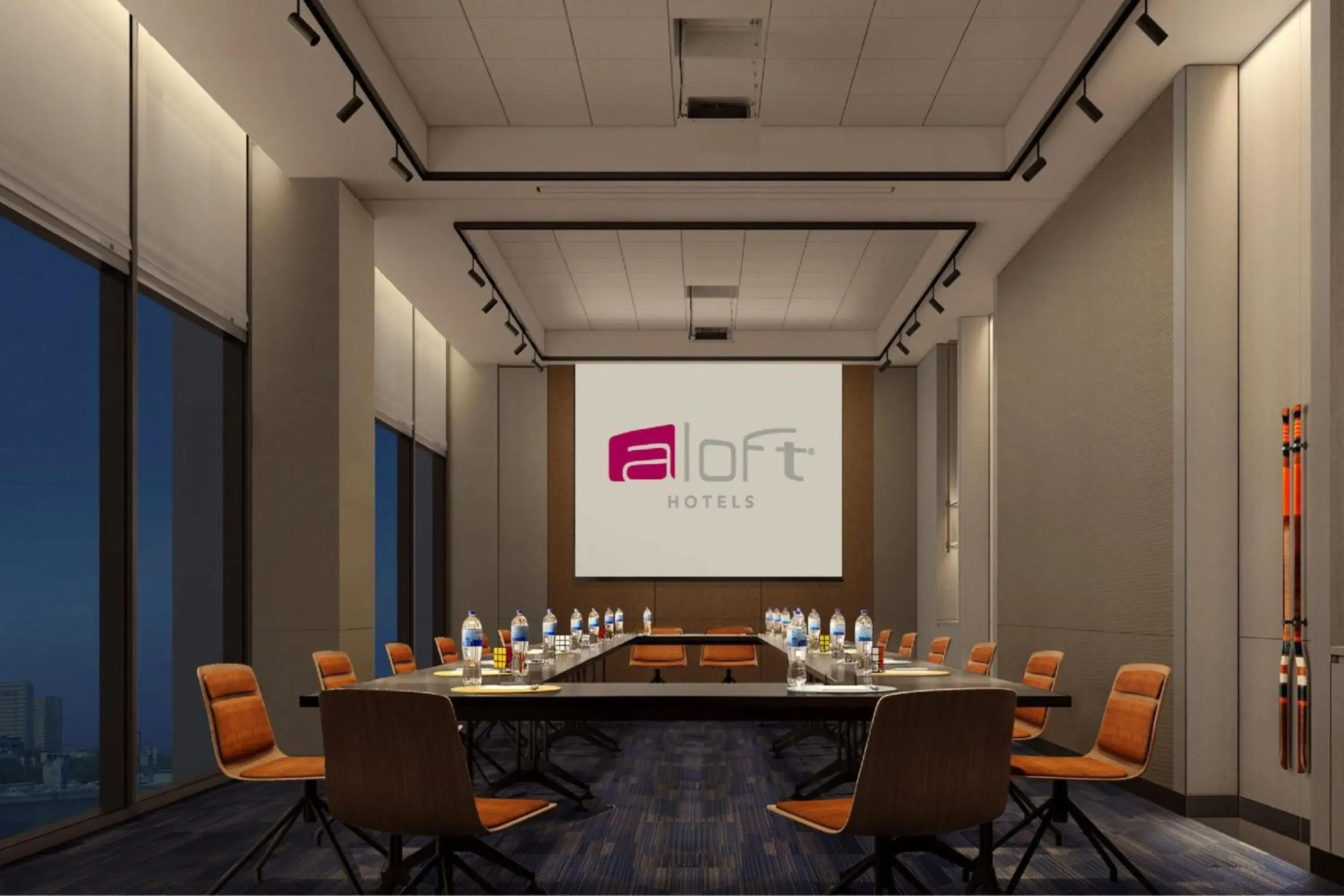 Meeting/conference room in Aloft Yantai