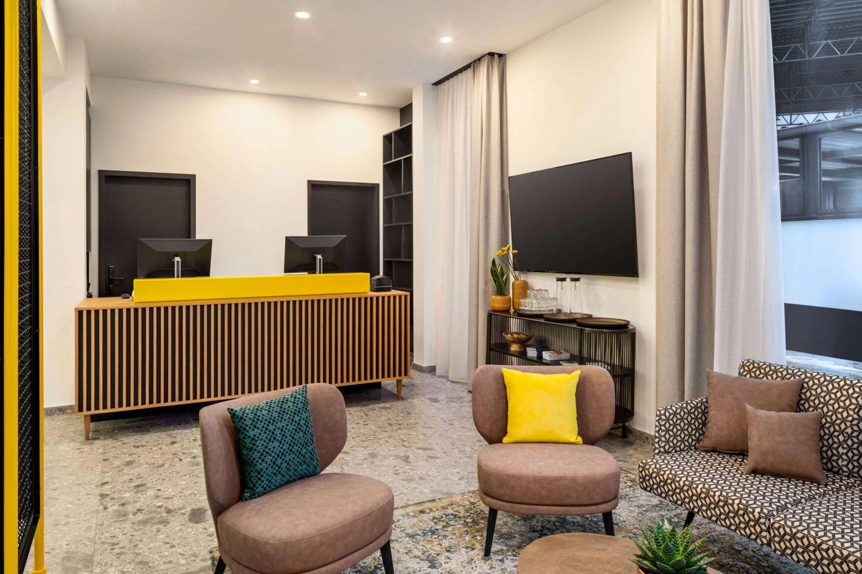 Lobby or reception in Vienna House Easy by Wyndham Berlin Potsdamer Platz