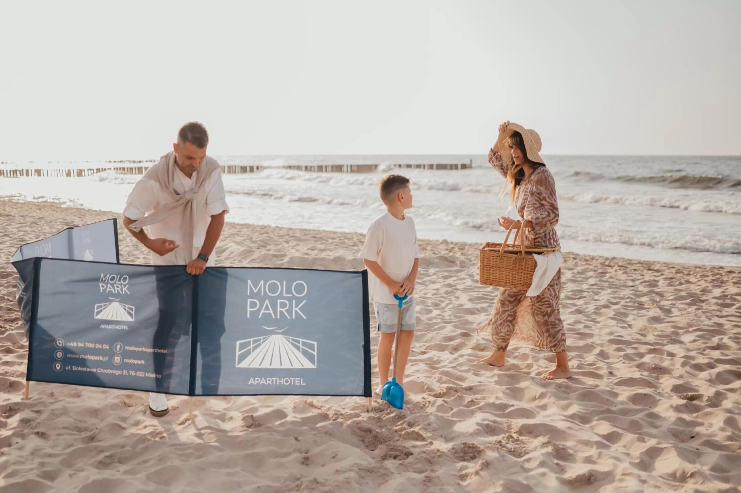 Beach in Molo Park Aparthotel