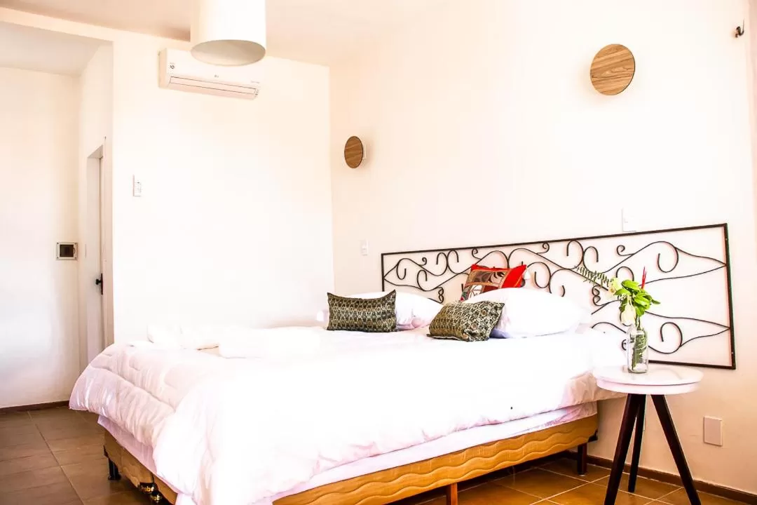 Bed in Pousada Saruê Natal Praia RN